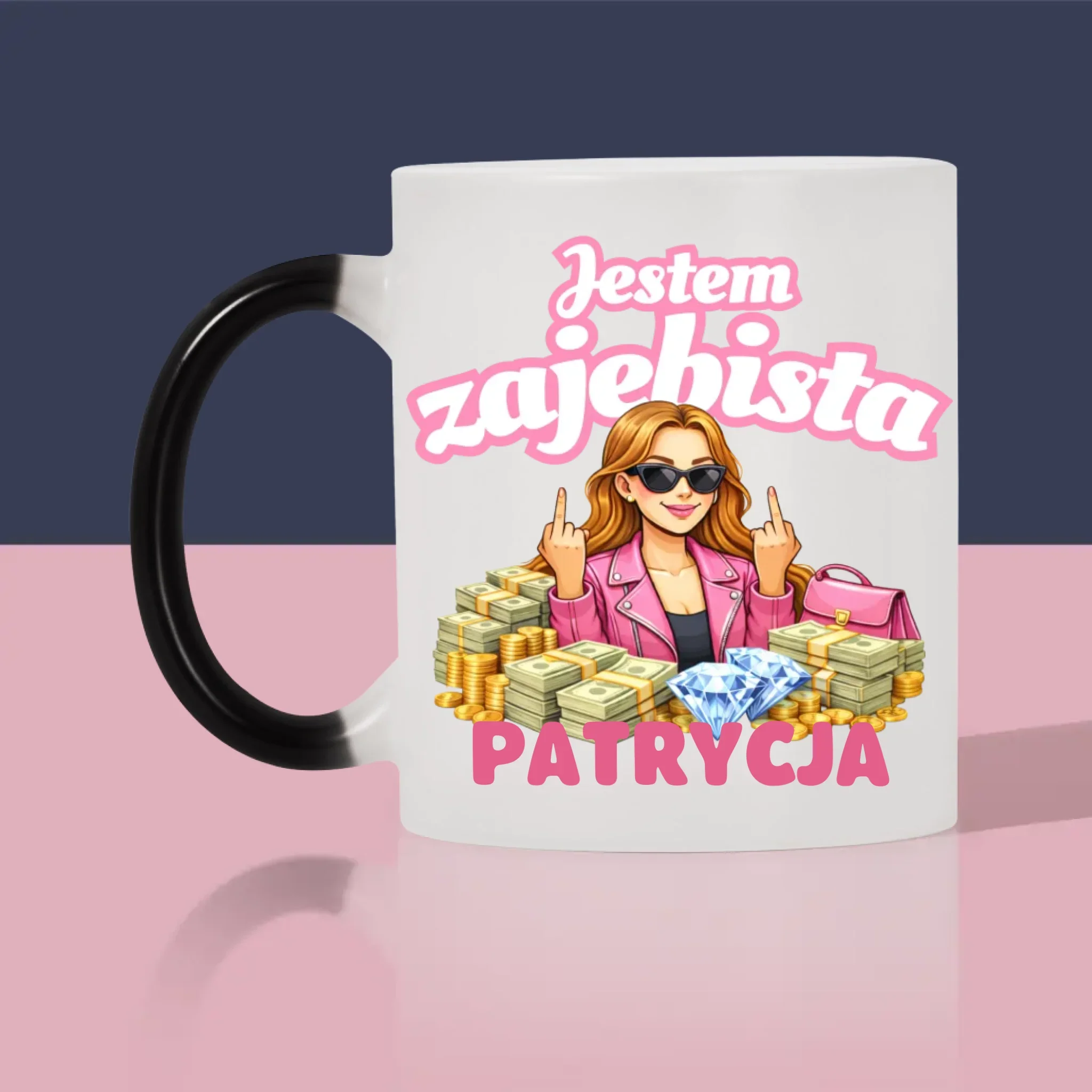 Kreator Postaci: Jestem Zajebista - Kubek z Nadrukiem - Image 3