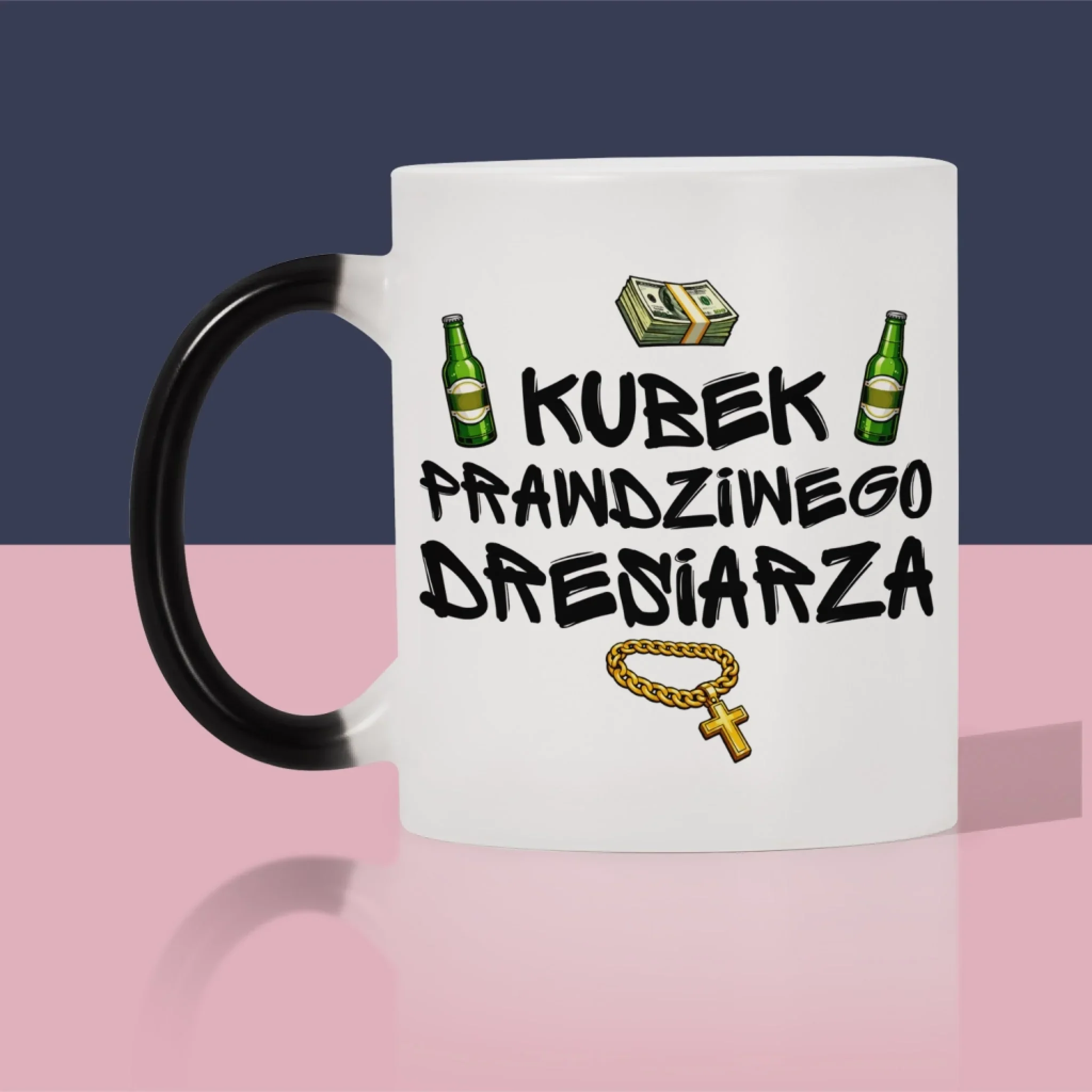 Bez Cenzury: Kubek Prawdziwego Dresiarza - Kubek z Nadrukiem - Image 7