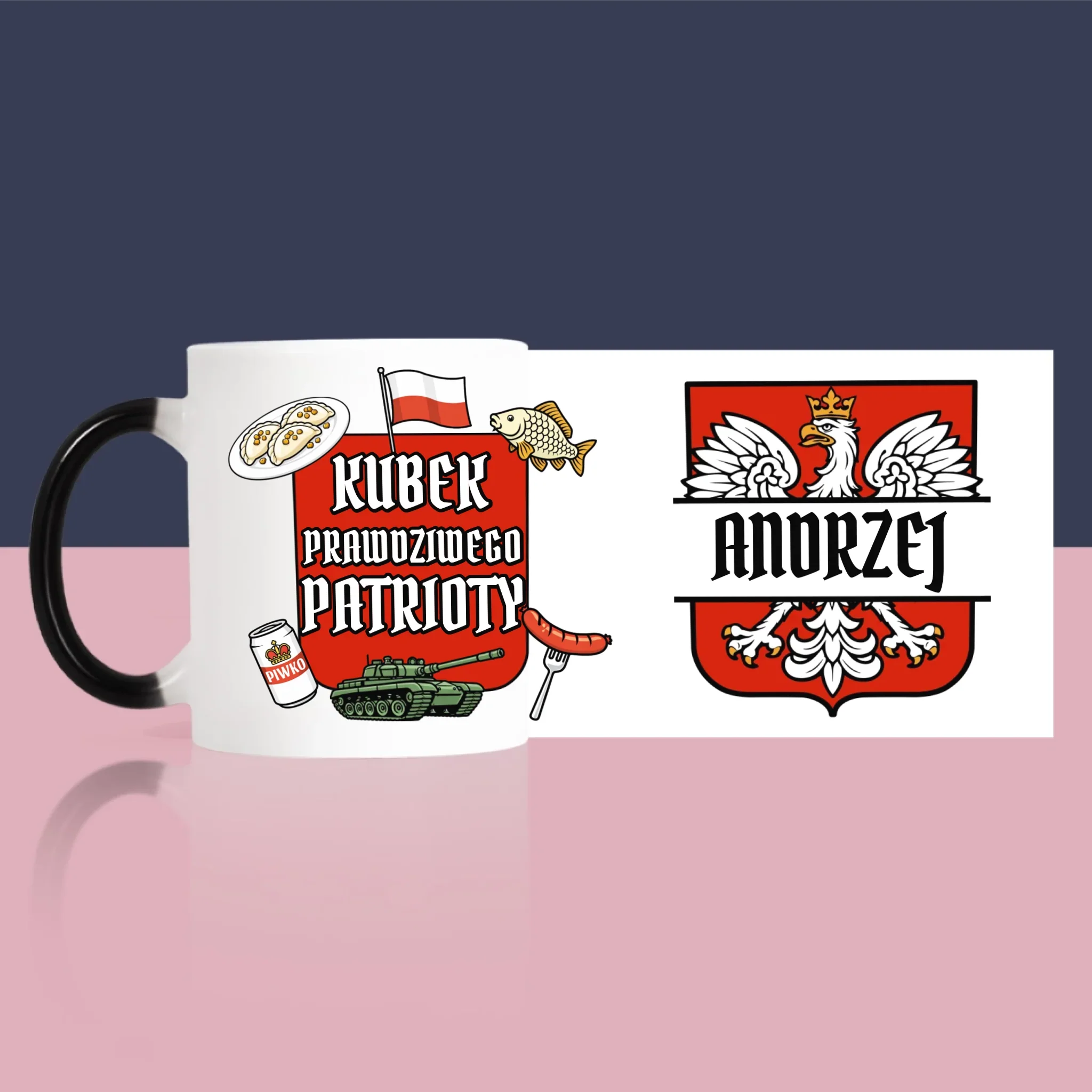 Bez Cenzury: Kubek Prawdziwego Patrioty - Kubek z Nadrukiem - Image 10