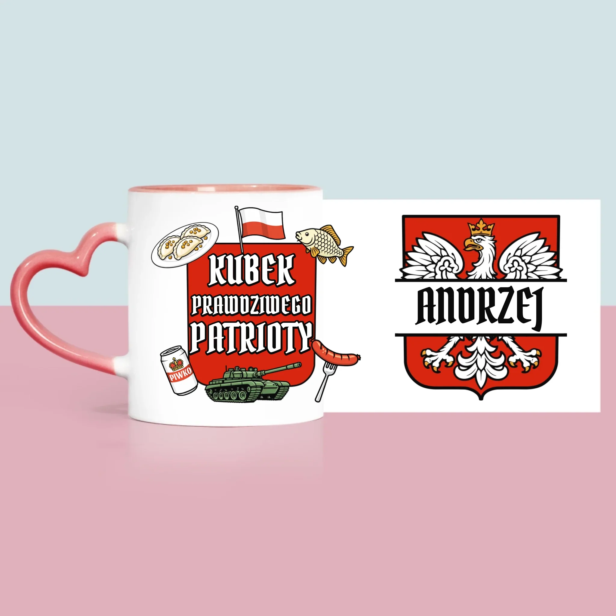 Bez Cenzury: Kubek Prawdziwego Patrioty - Kubek z Nadrukiem - Image 6