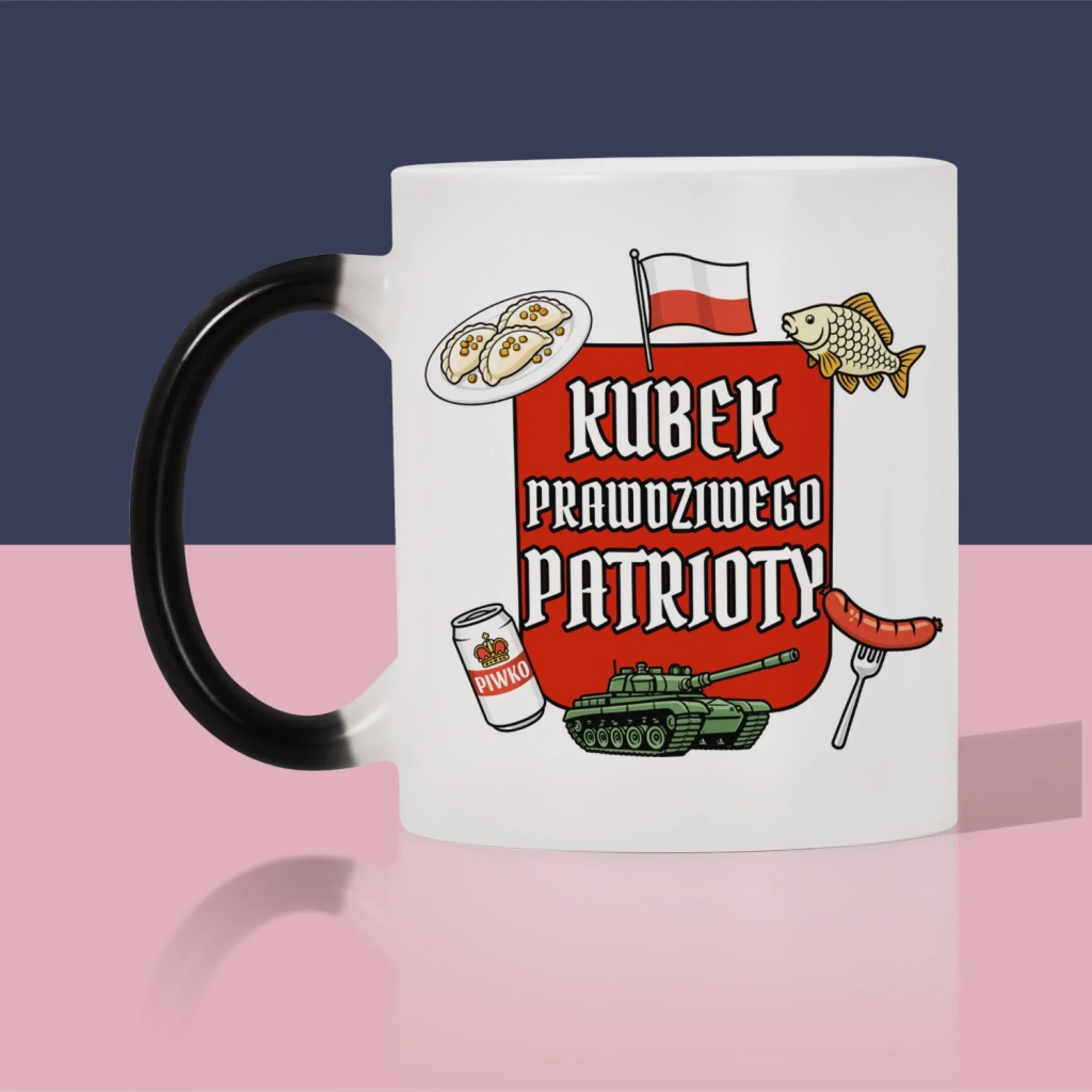 Bez Cenzury: Kubek Prawdziwego Patrioty - Kubek z Nadrukiem - Image 7