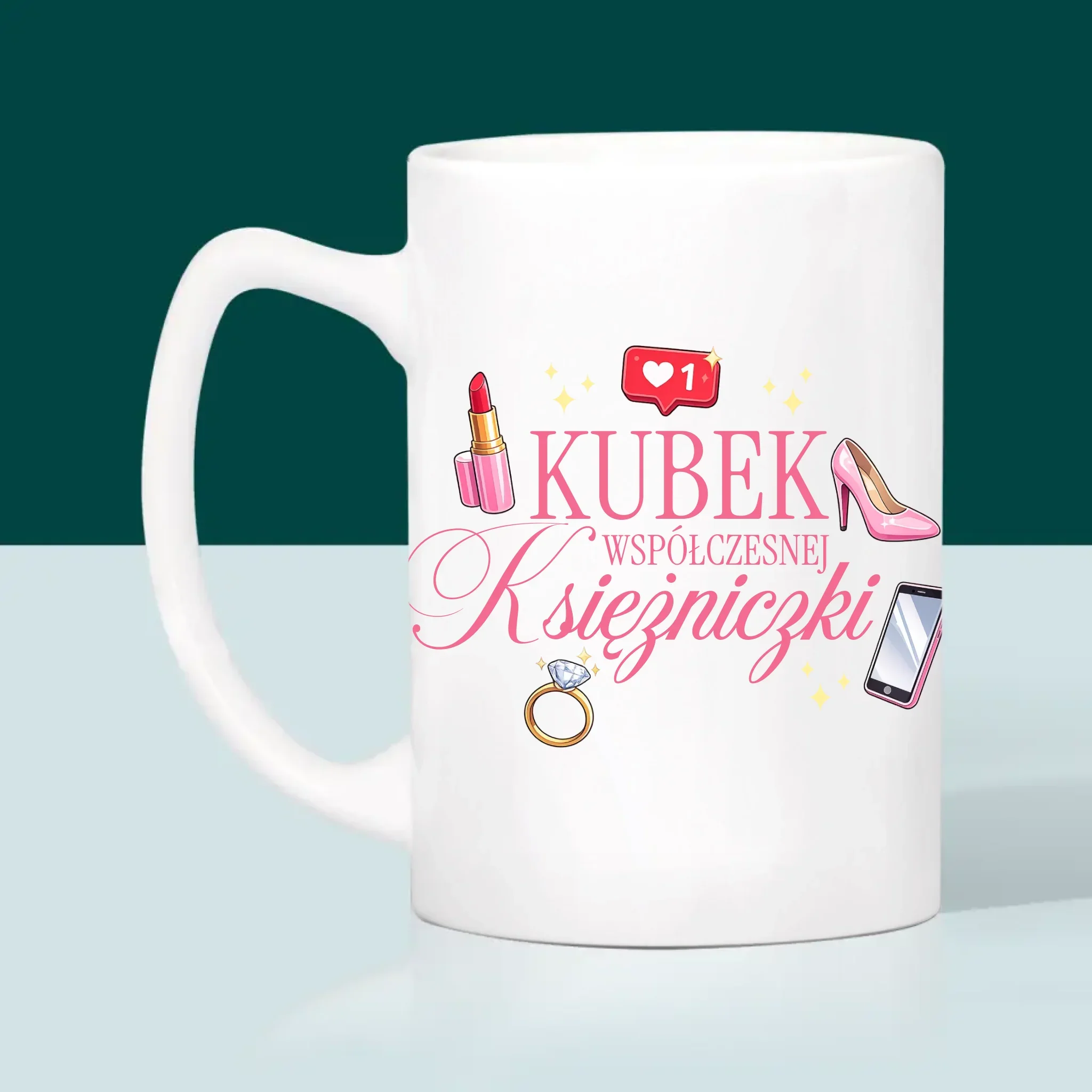Kreator Postaci: Kubek Współczesnej Księżniczki - Kubek z Nadrukiem - Image 4