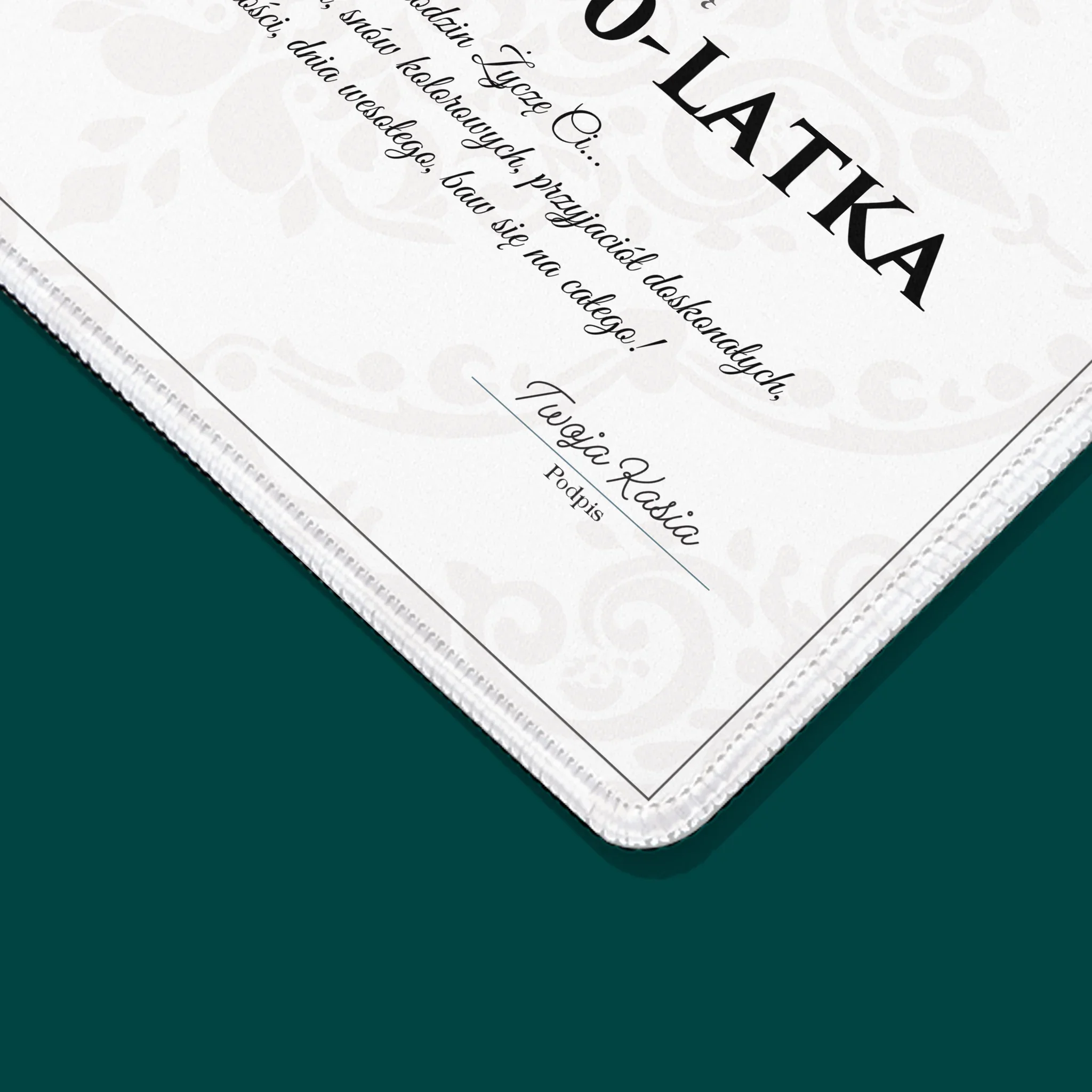 Certyfkat: Certyfikat 50-Latka - Podkładka Pod Myszkę - Image 4