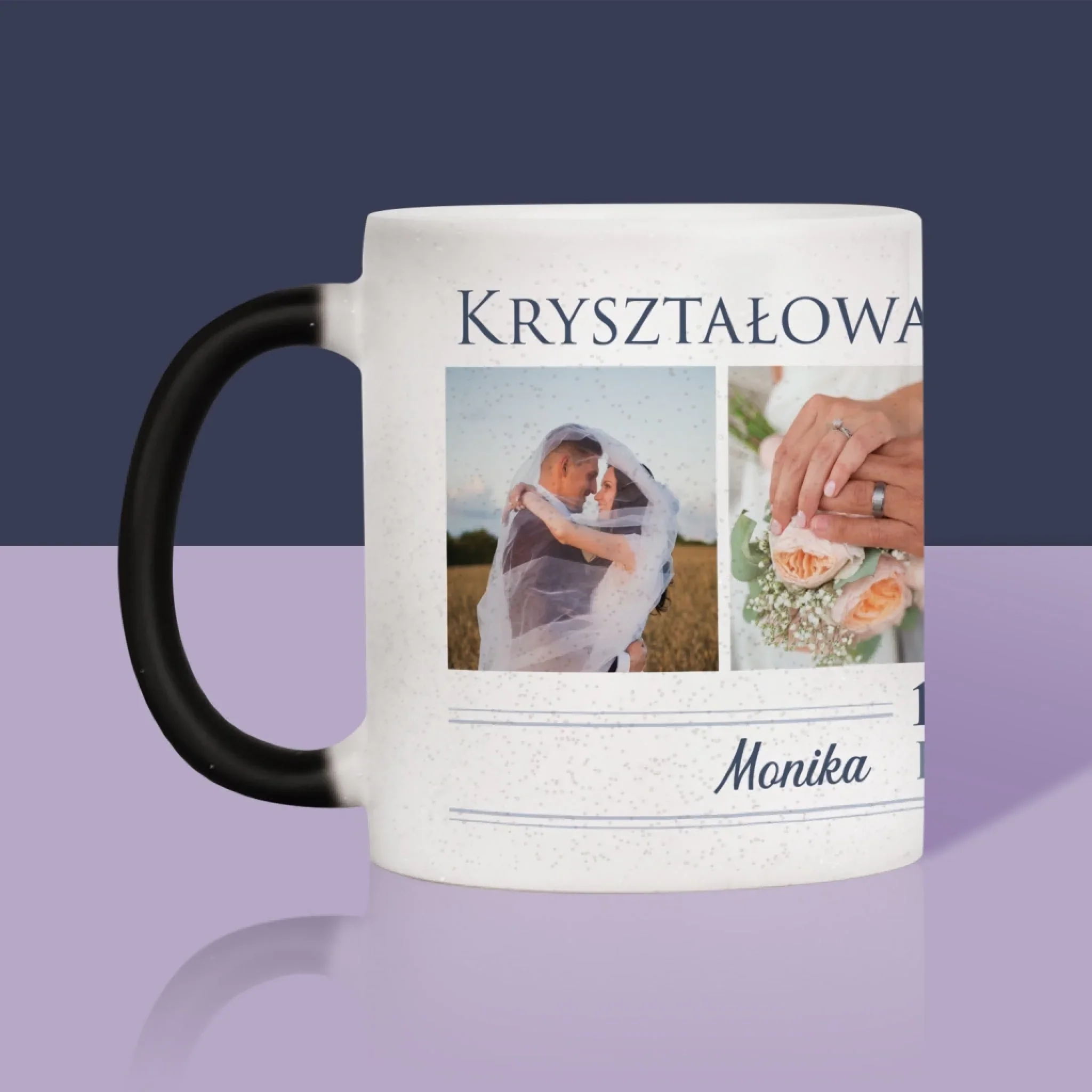 Fotokolaż: 15 Lat Razem - Kubek z Nadrukiem - Image 12
