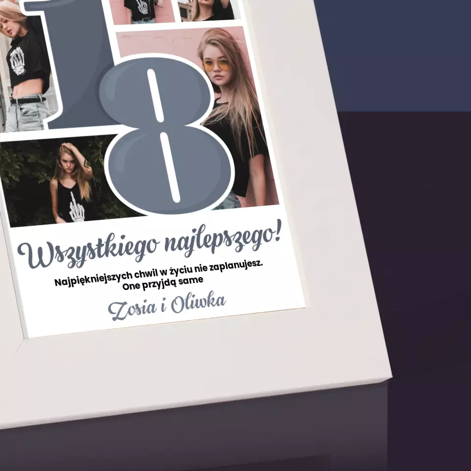 Fotokolaż: 18 Najpiękniejsze Chwile - Ramka Na Zdjęcie - Image 3