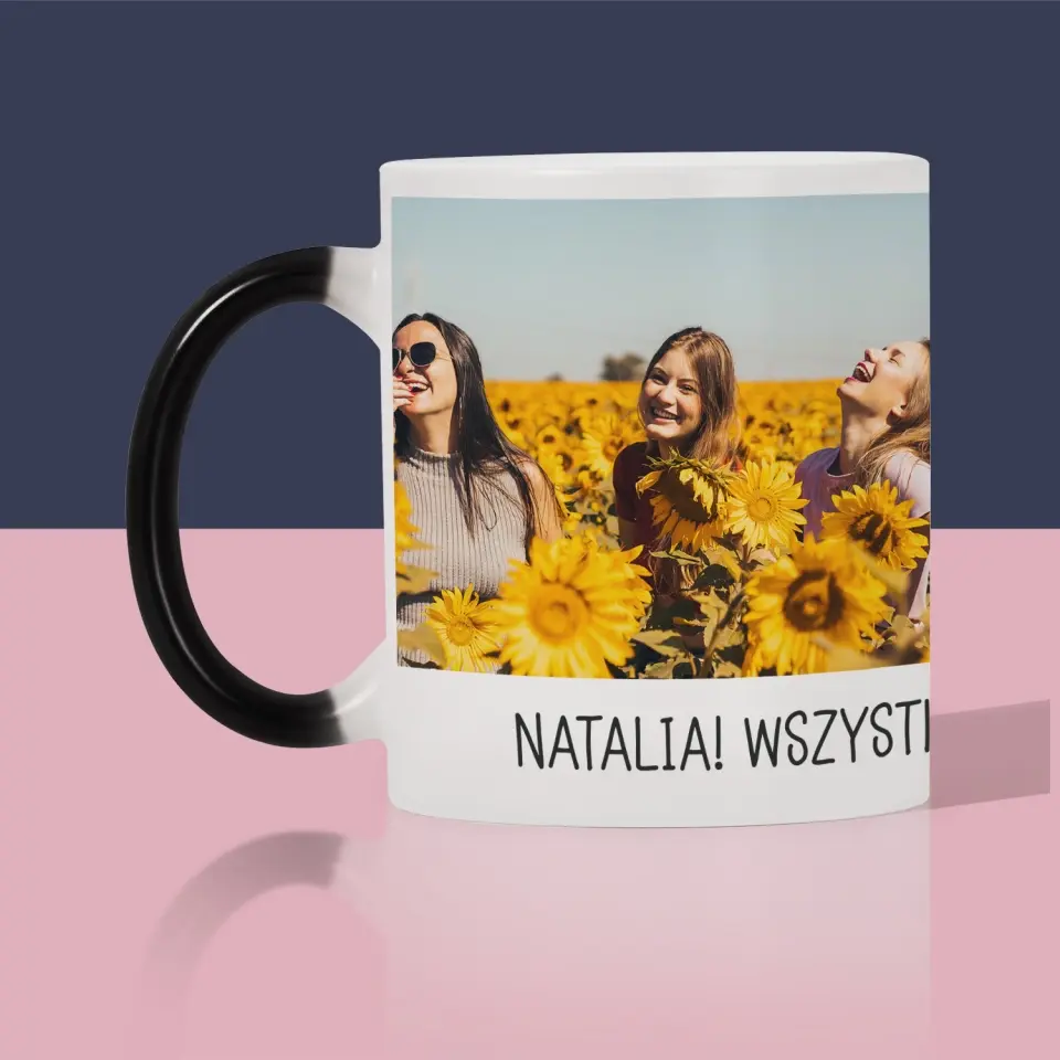 Fotokolaż: 2 Zdjęcia i Podpis - Kubek z Nadrukiem - Image 7