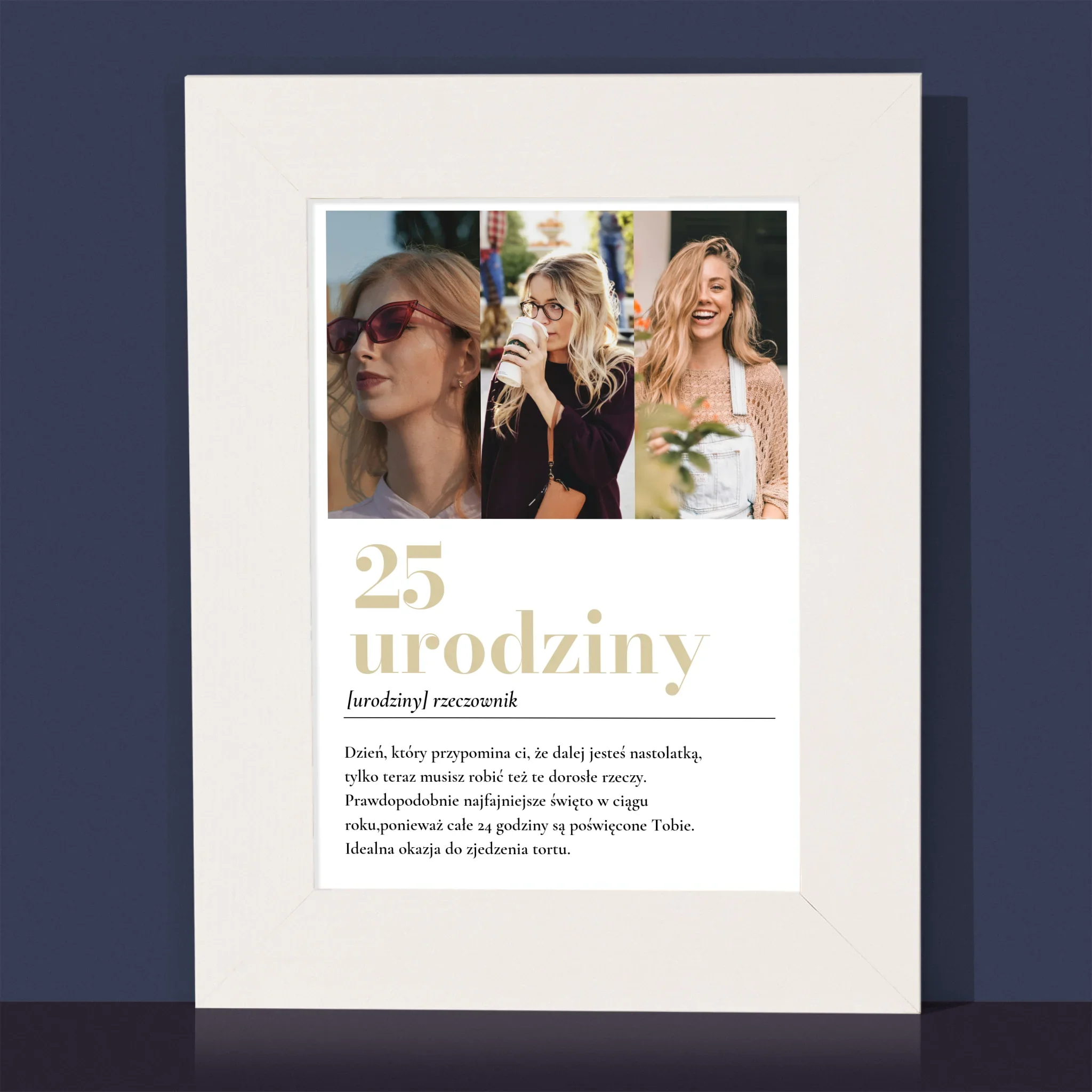 Fotokolaż: 25 Urodziny Definicja - Ramka Na Zdjęcie - Image 2