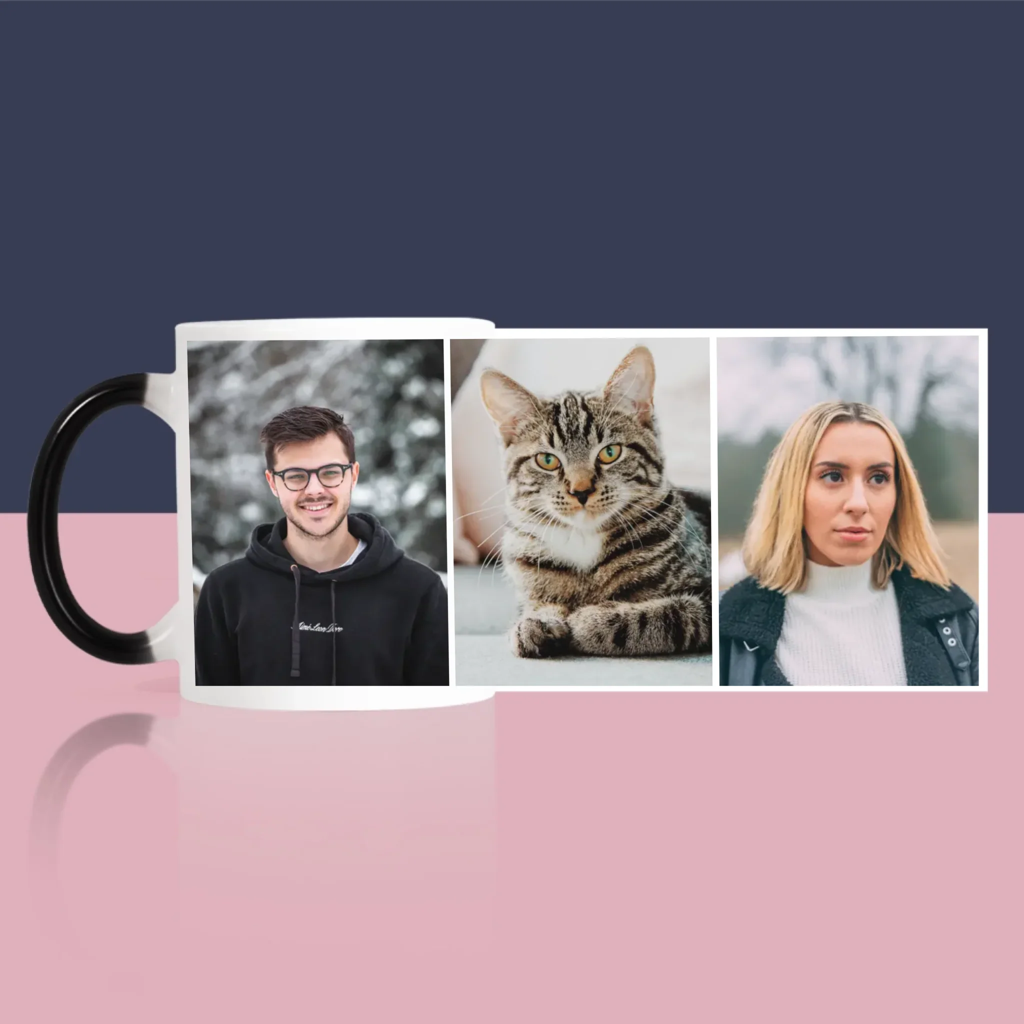 Fotokolaż: 3 Zdjęcia - Kubek z Nadrukiem - Image 10