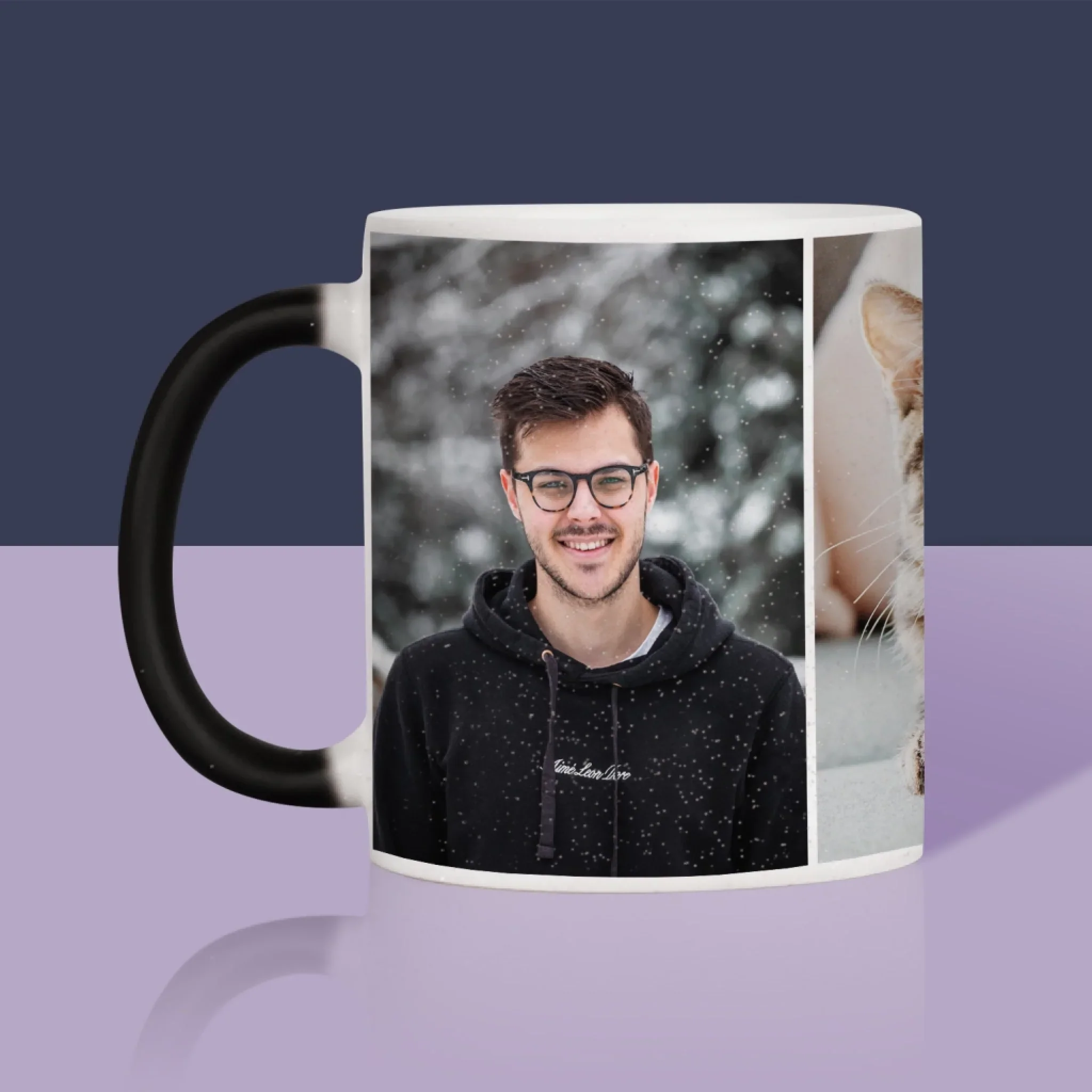 Fotokolaż: 3 Zdjęcia - Kubek z Nadrukiem - Image 12
