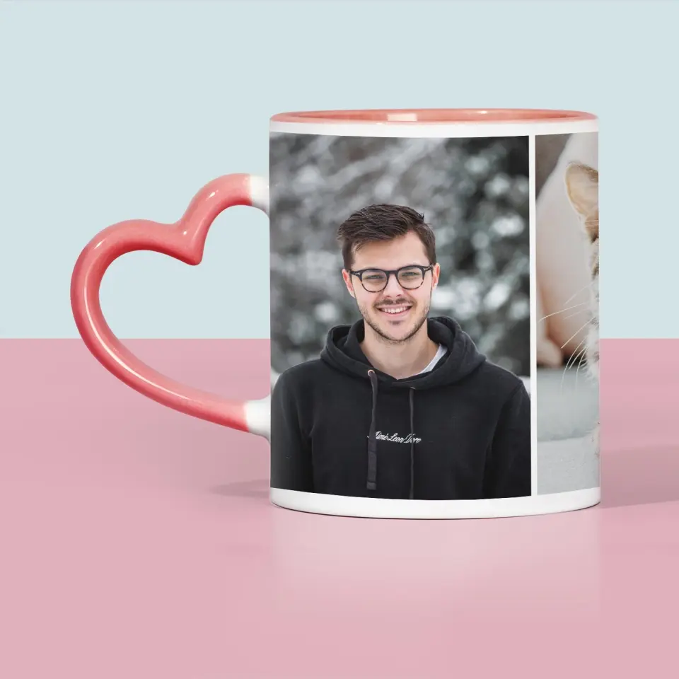Fotokolaż: 3 Zdjęcia - Kubek z Nadrukiem - Image 5