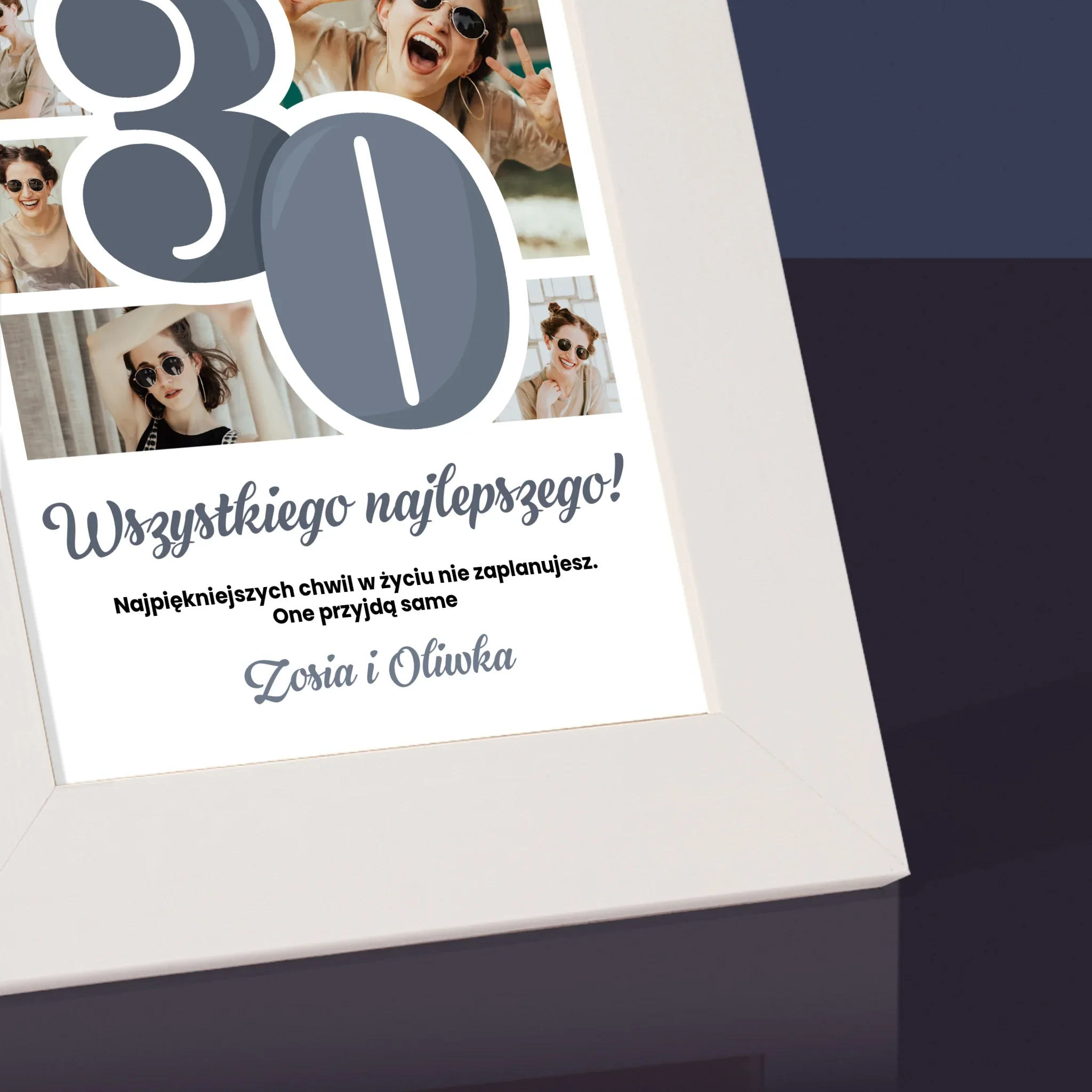 Fotokolaż: 30 Najpiękniejsze Chwile - Ramka Na Zdjęcie - Image 3