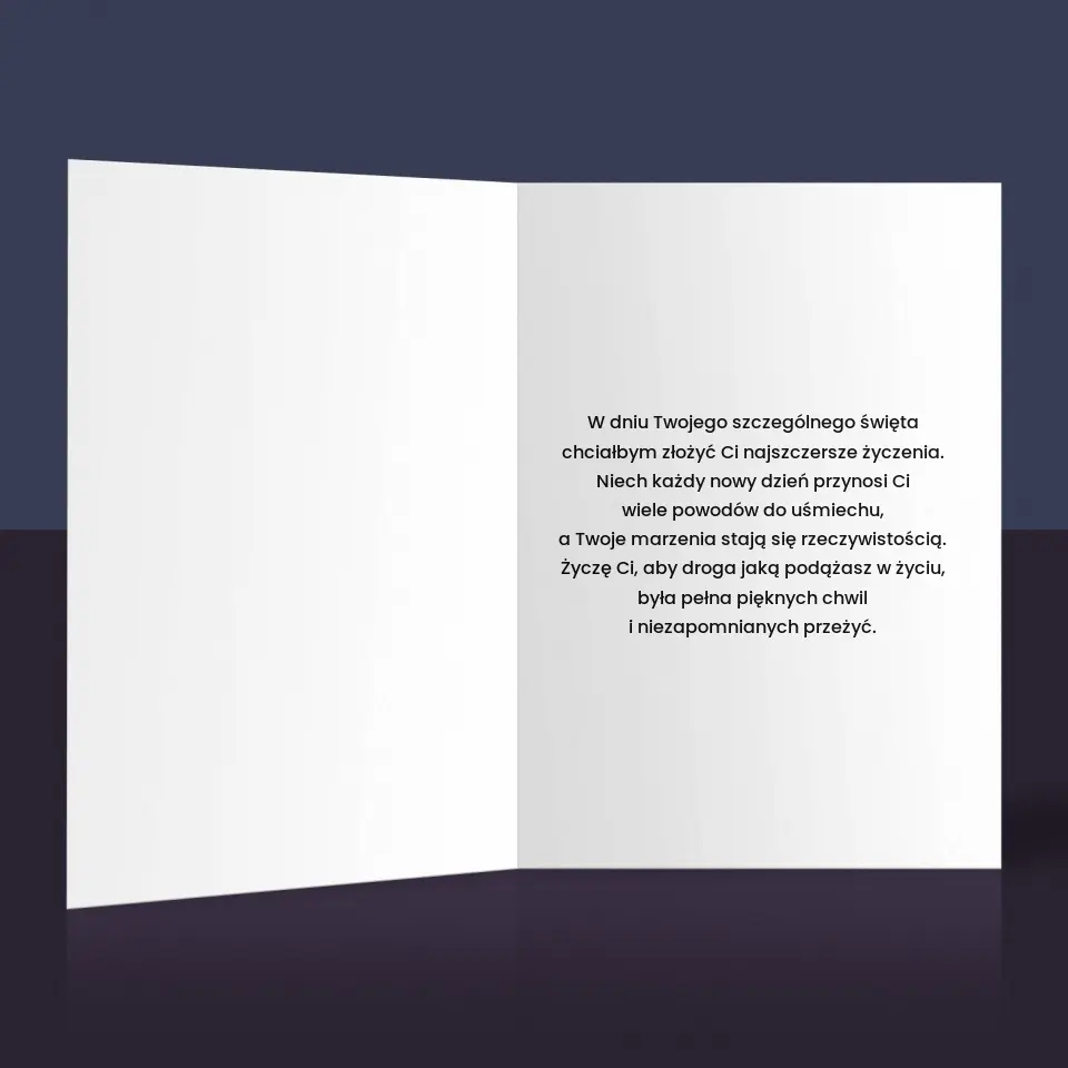 Fotokolaż: 4 Zdjęcia i Podpis - Kartka z Życzeniami - Image 2