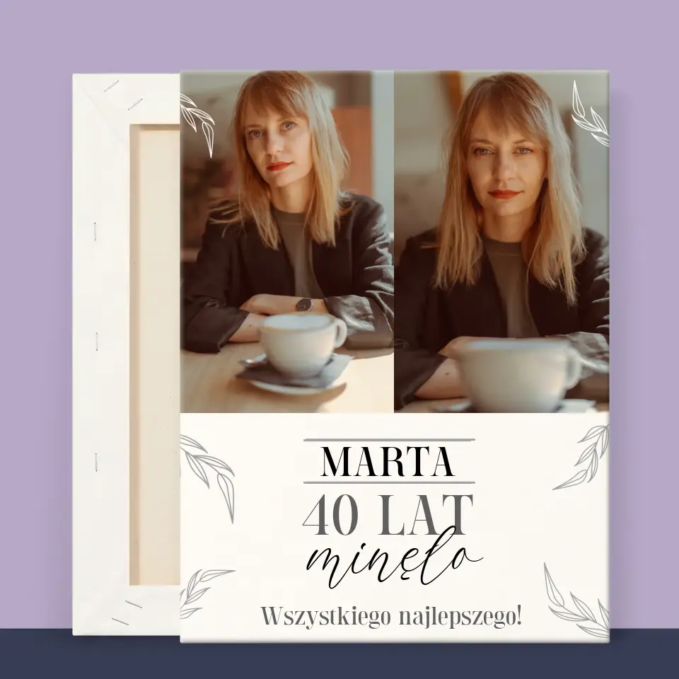 Fotokolaż: 40 Lat Minęło - Wydruk Obramowany - Image 11