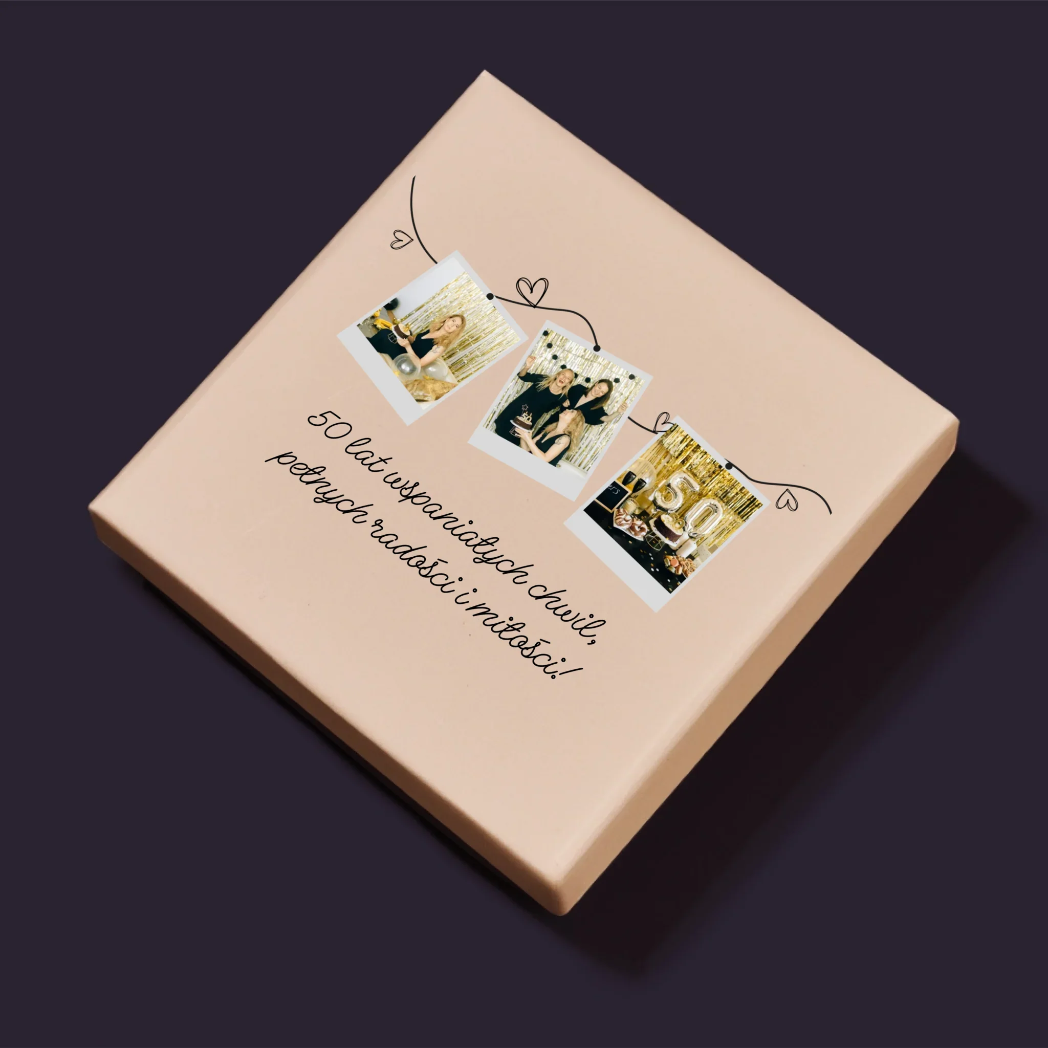 Fotokolaż: 50 Lat Wspaniałych Chwil - Personalizowane Puzzle - Image 5
