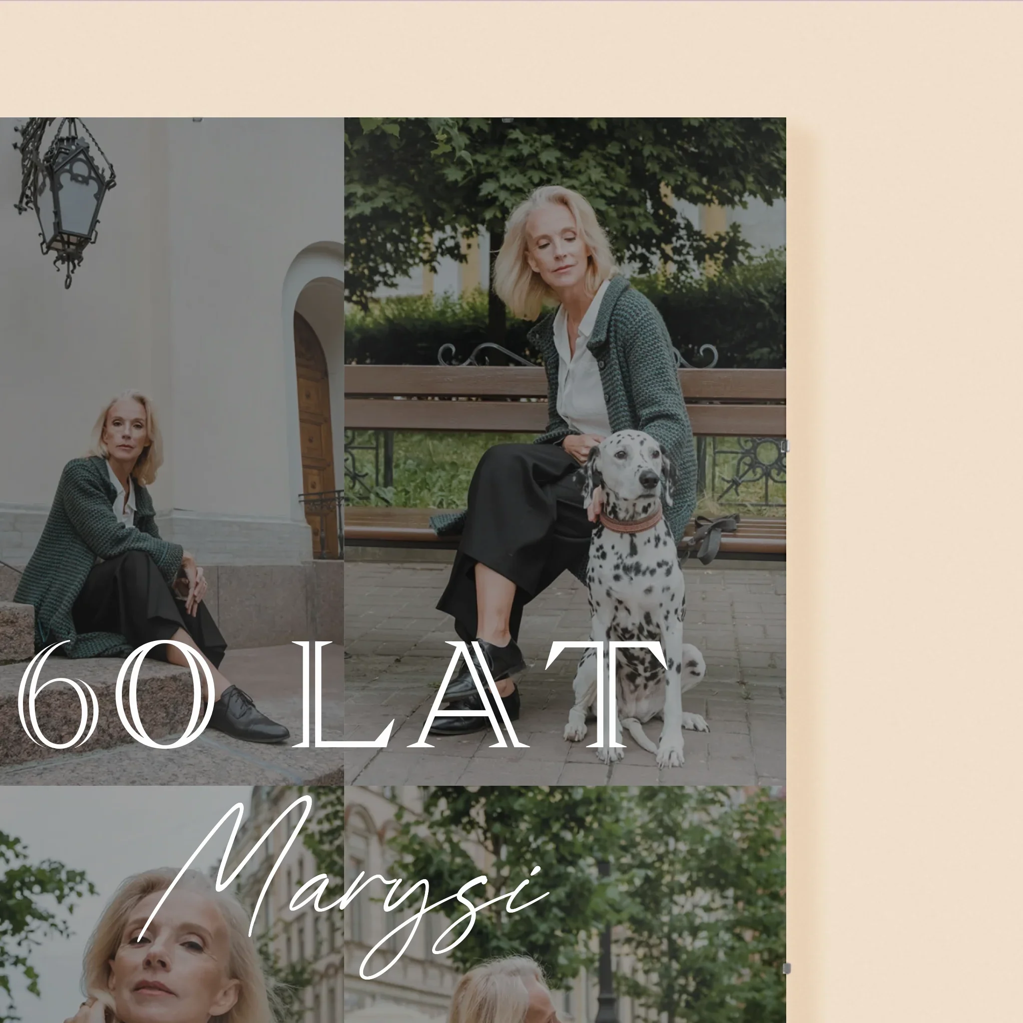 Fotokolaż: 60 Lat Klasyczny - Personalizowany Plakat - Image 3