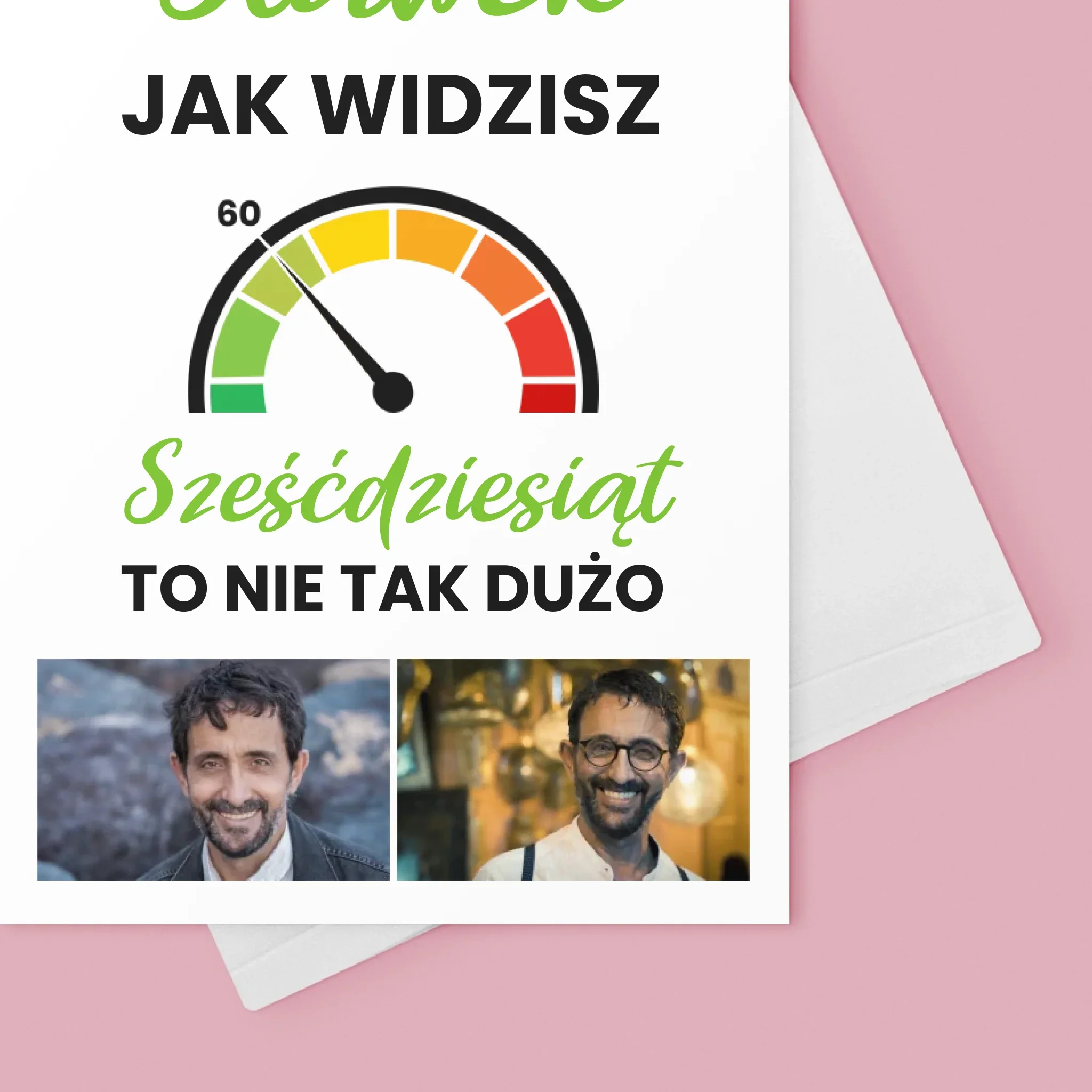 Fotokolaż: 60 Licznik - Kartka z Życzeniami - Image 4