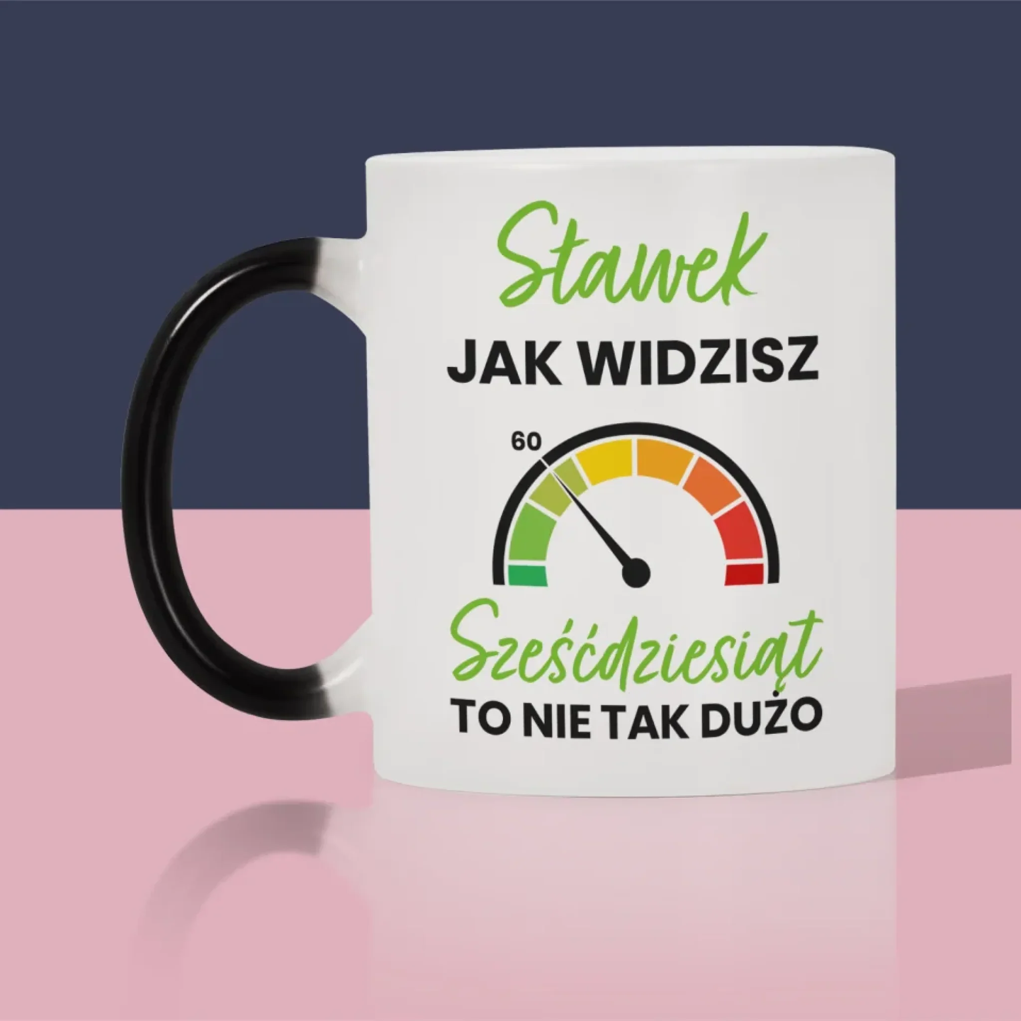 Fotokolaż: 60 Licznik - Kubek z Nadrukiem - Image 5
