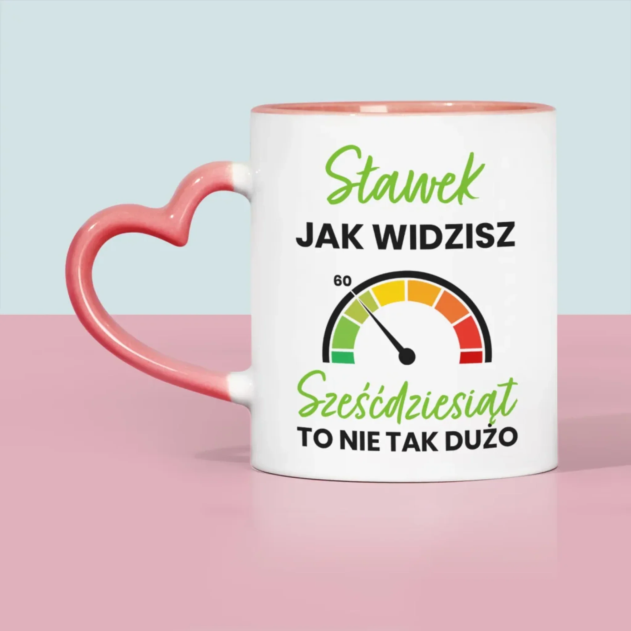 Fotokolaż: 60 Licznik - Kubek z Nadrukiem - Image 9
