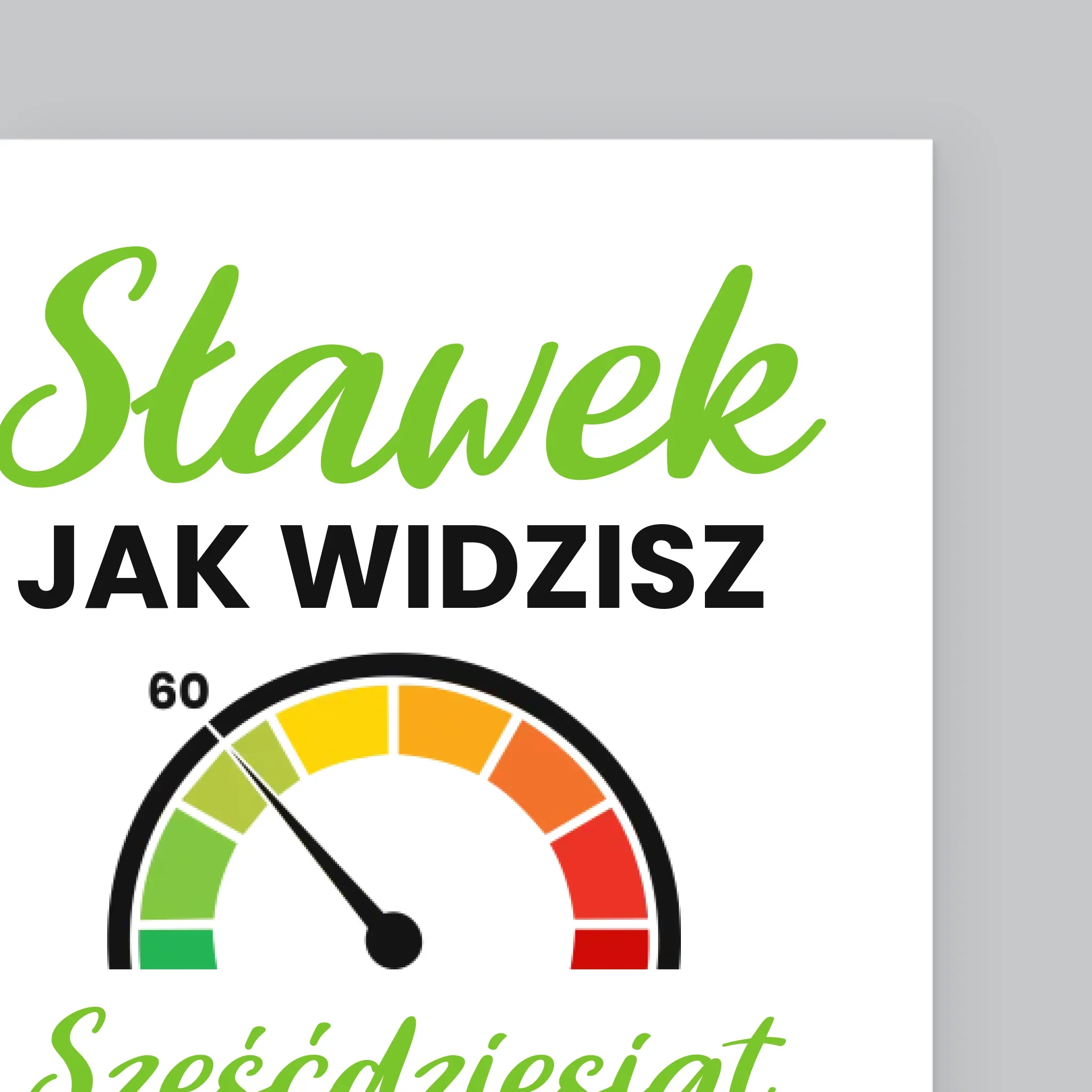 Fotokolaż: 60 Licznik - Wydruk Obramowany - Image 10