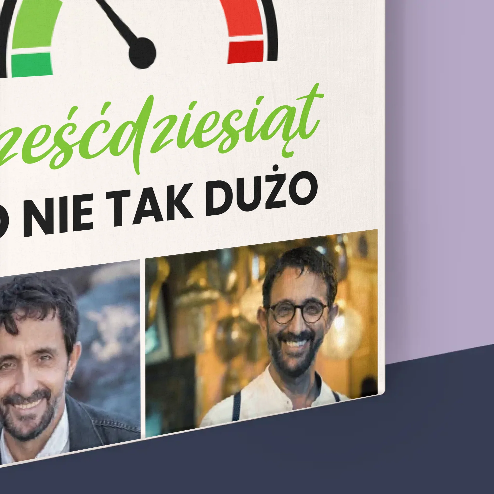 Fotokolaż: 60 Licznik - Wydruk Obramowany - Image 17