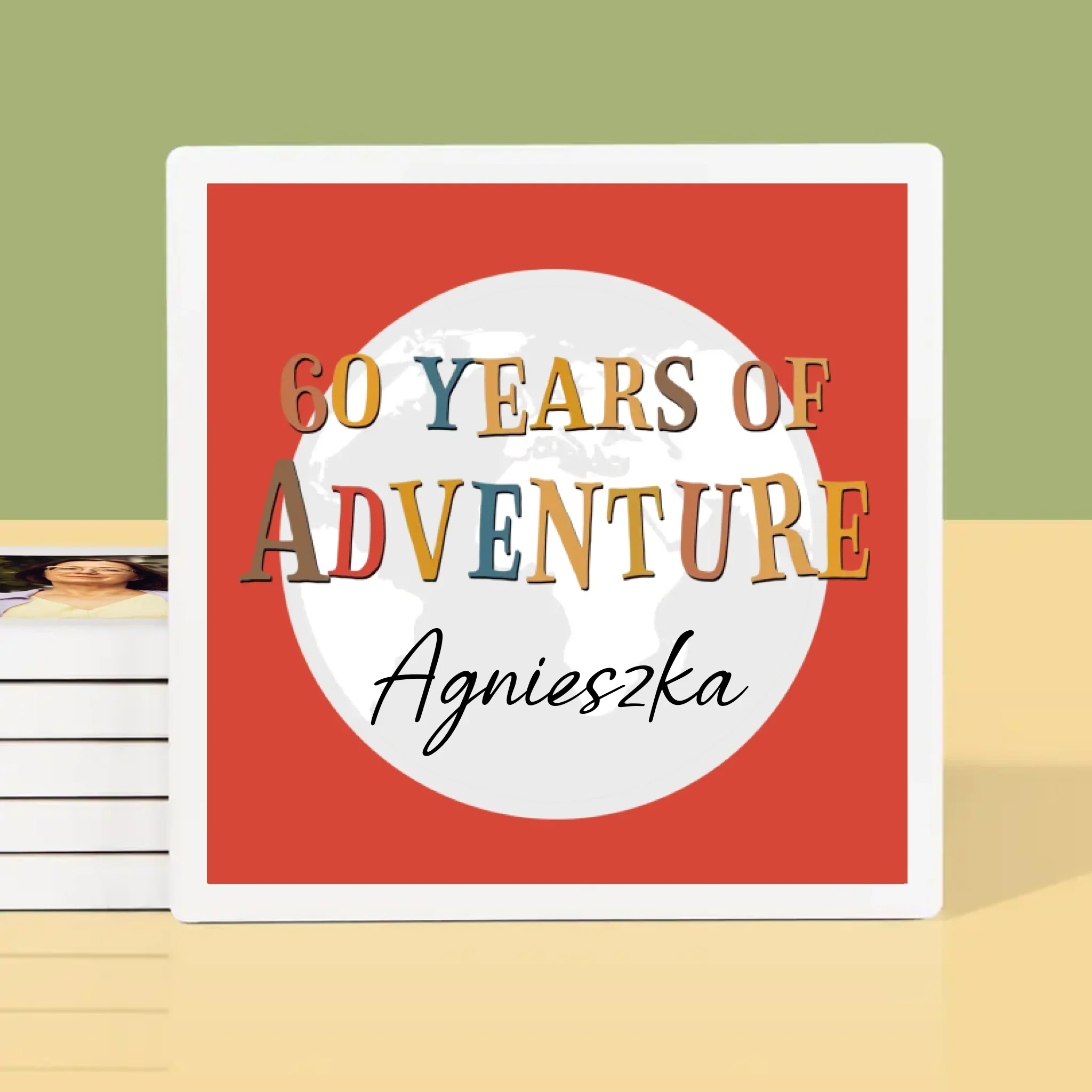 Fotokolaż: 60 Years Of Adventure - Podkładki Pod Kubki - Image 2