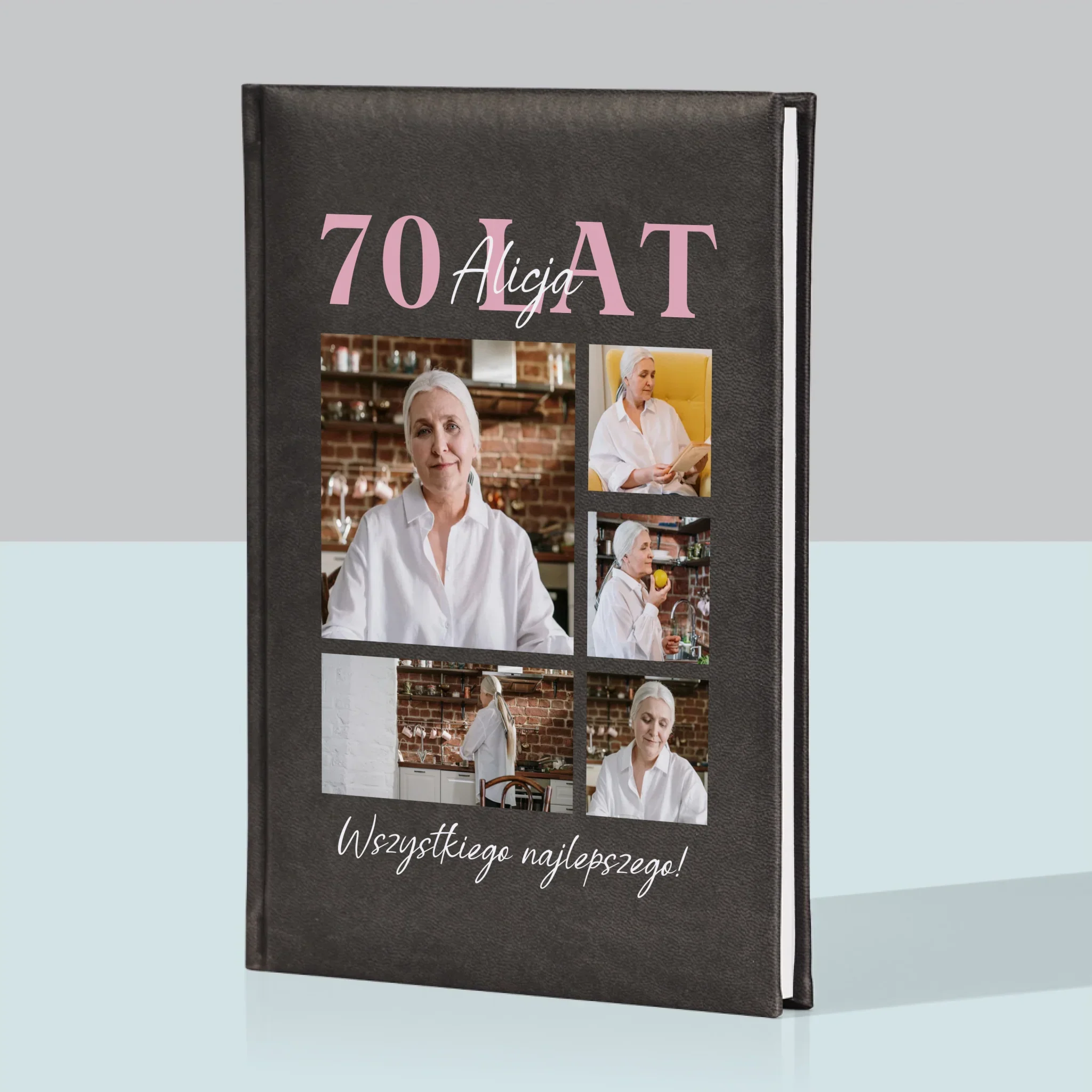 Fotokolaż: 70 Lat Wszystkiego Najlepszego - Notes Książkowy - Image 6