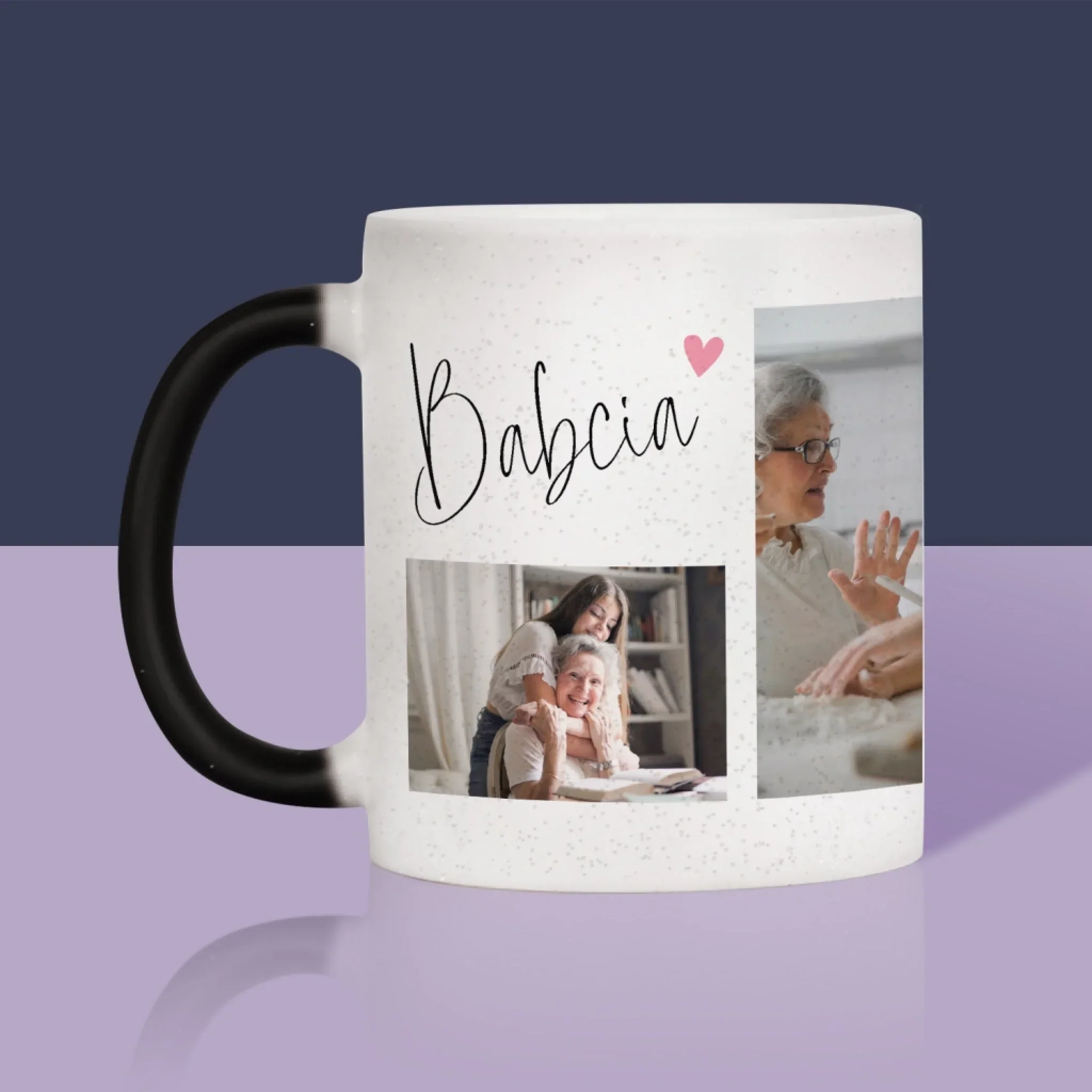 Fotokolaż: Babciu Kocham Cię - Kubek z Nadrukiem - Image 11