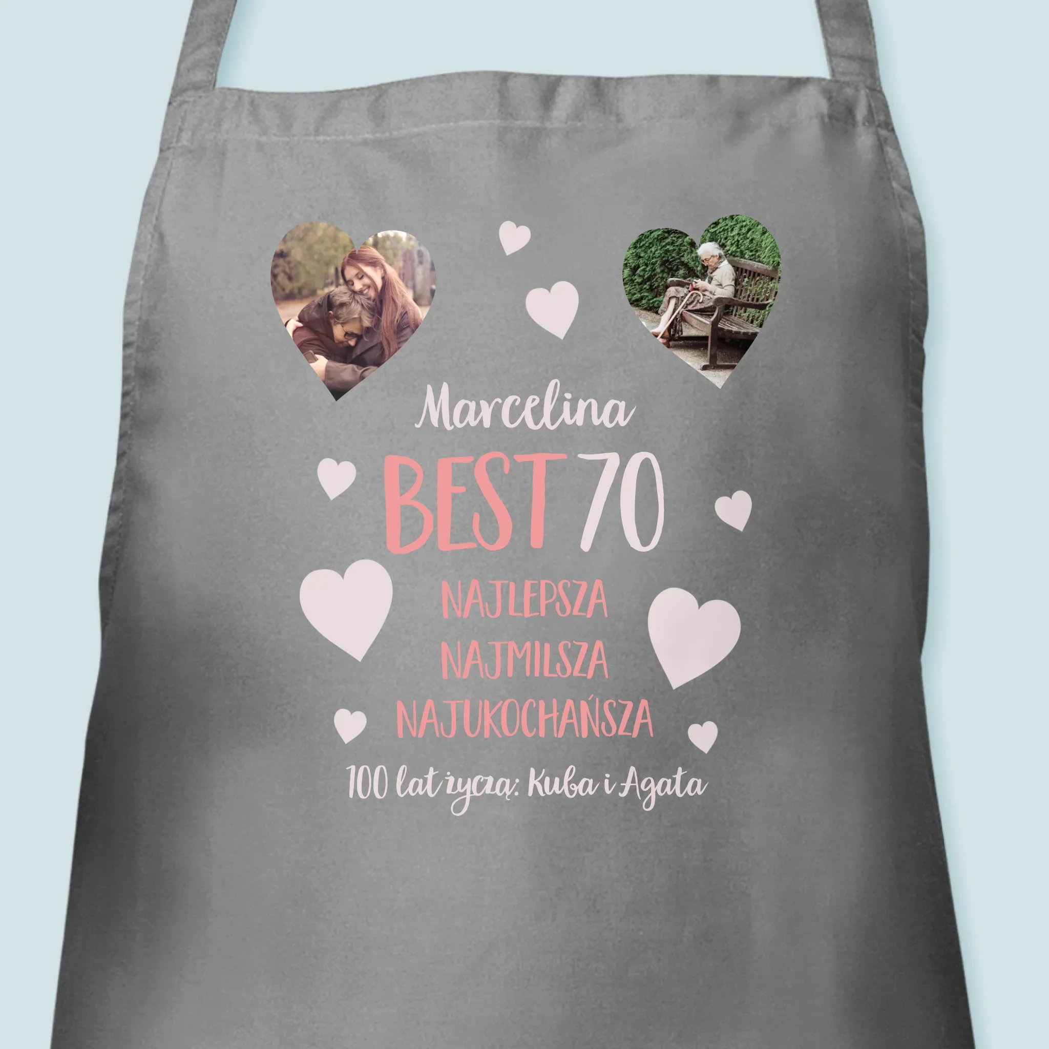 Fotokolaż: Best 70 - Fartuch z Nadrukiem - Image 3