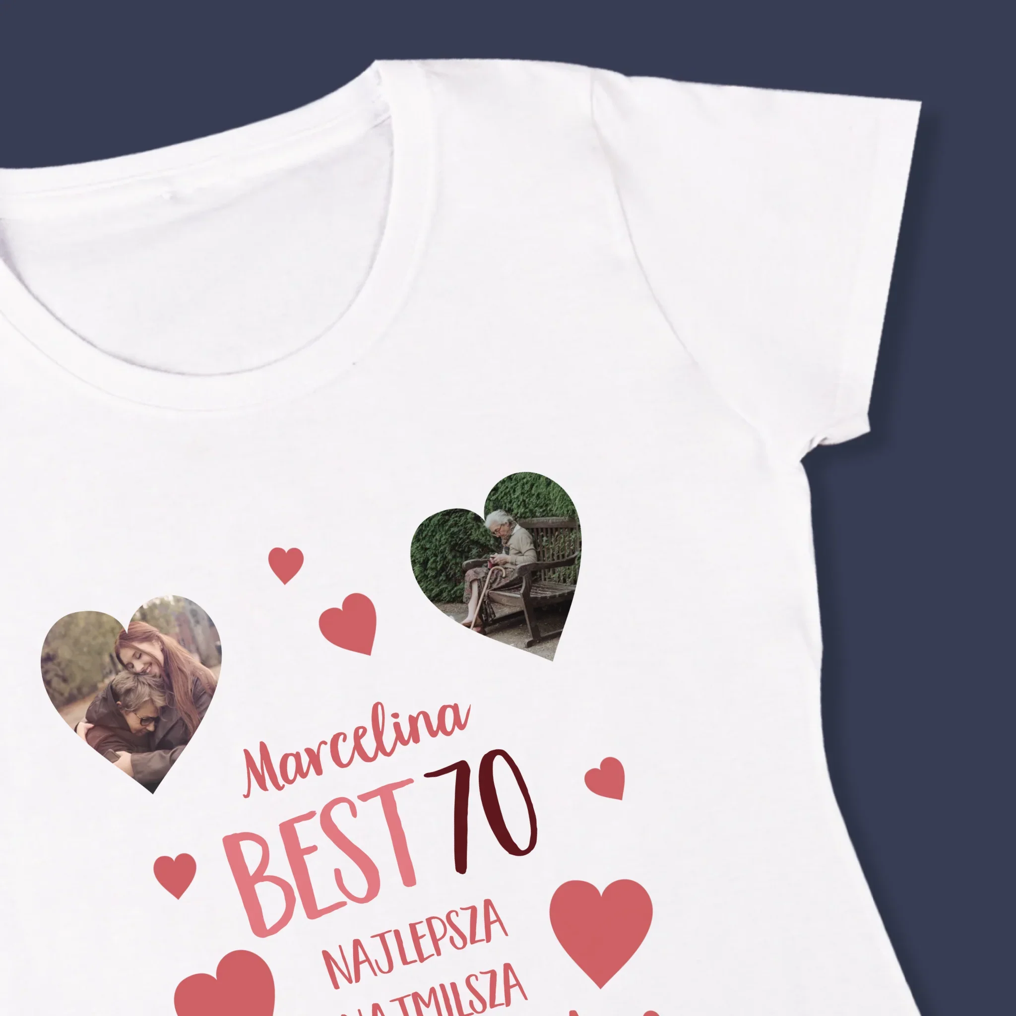 Fotokolaż: Best 70 - Koszulka Damska - Image 4