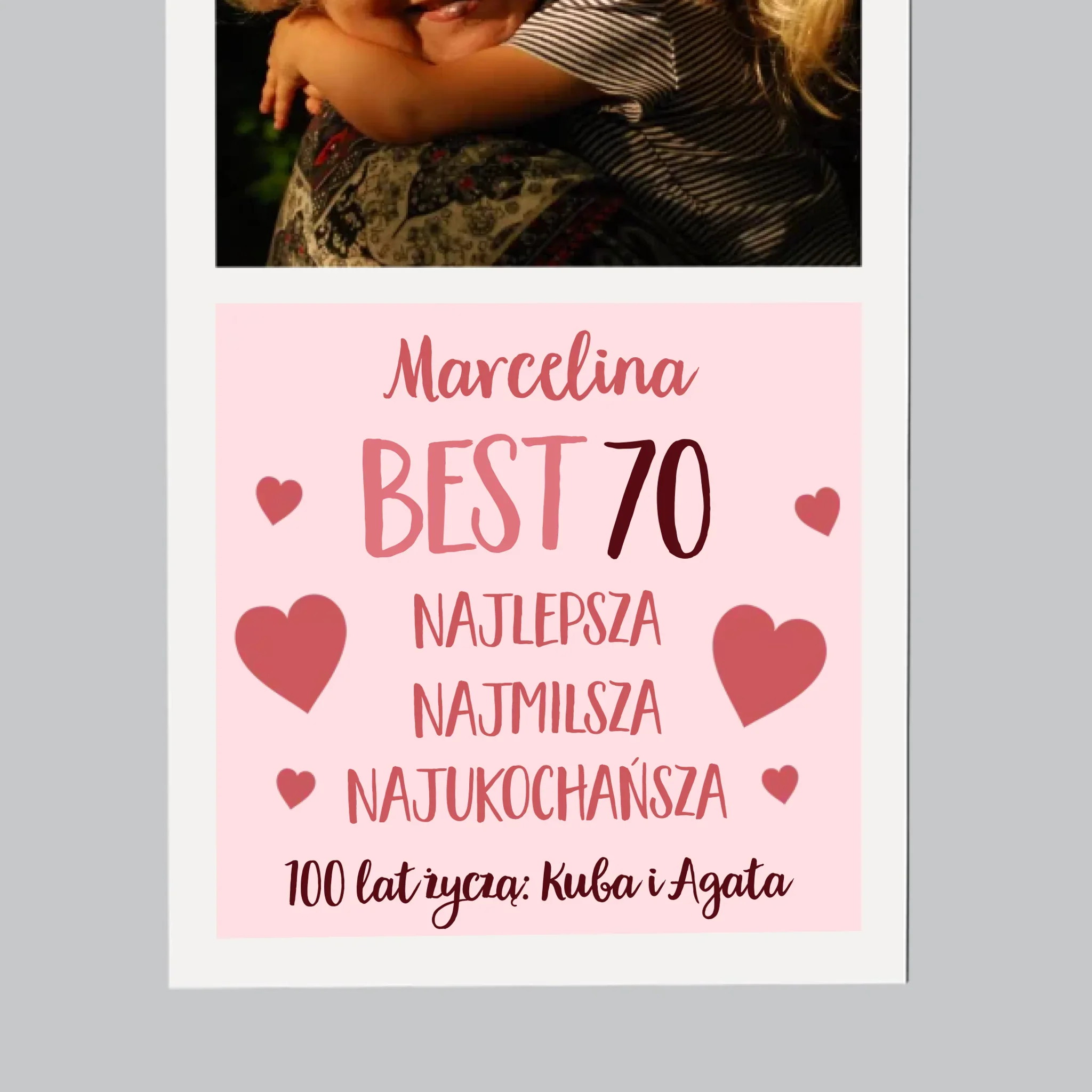 Fotokolaż: Best 70 - Magnes Na Lodówkę - Image 4