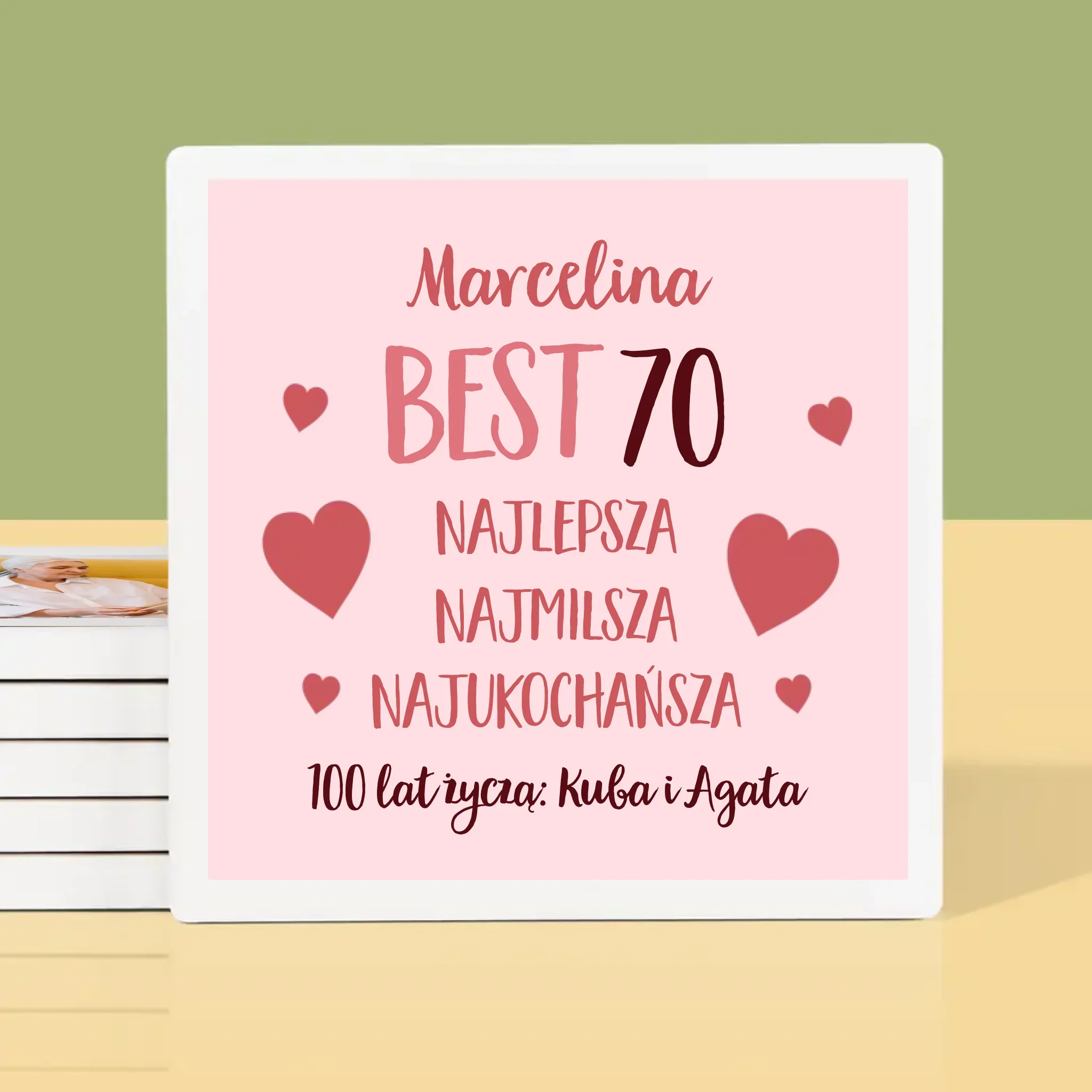 Fotokolaż: Best 70 - Podkładki Pod Kubki - Image 2