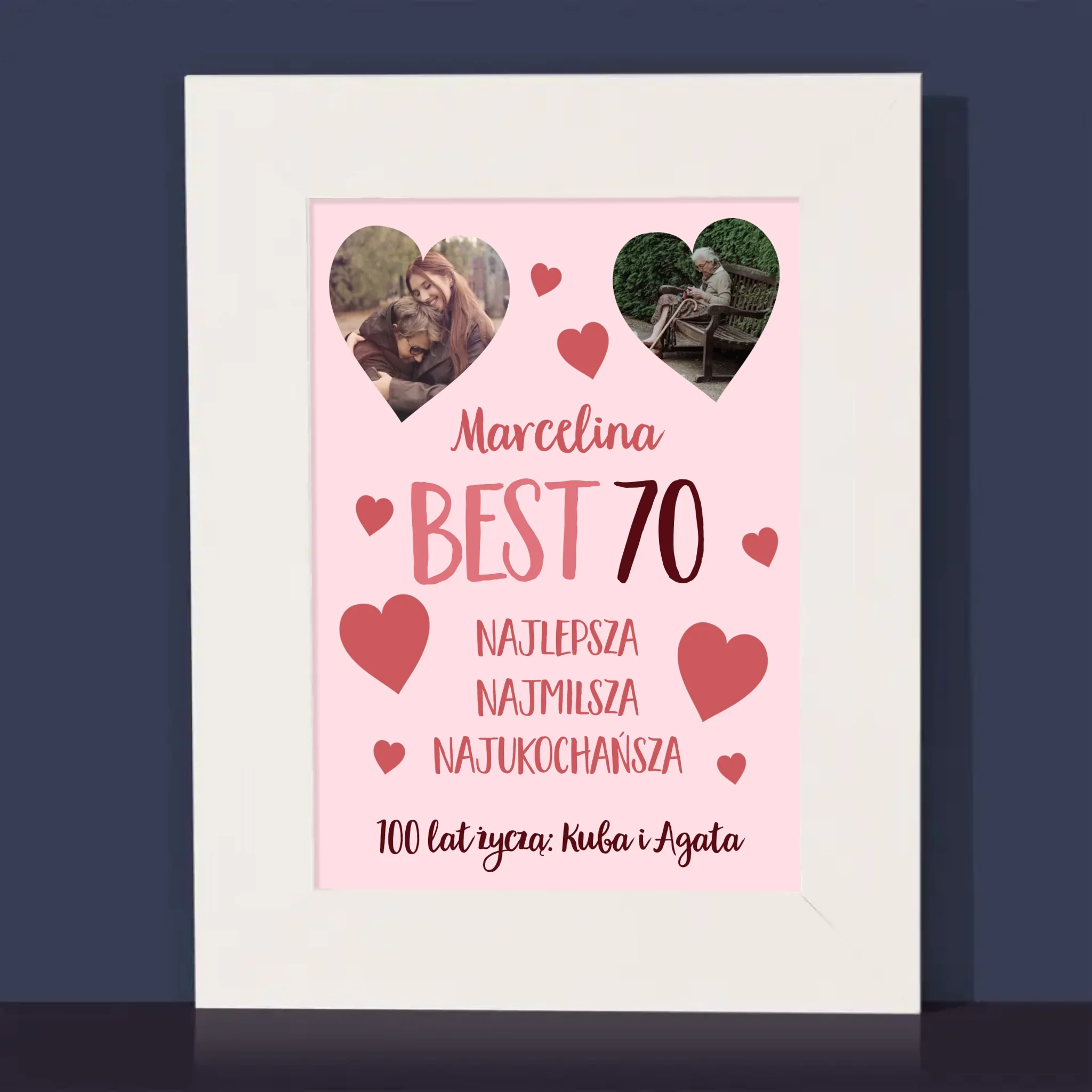 Fotokolaż: Best 70 - Ramka Na Zdjęcie - Image 2