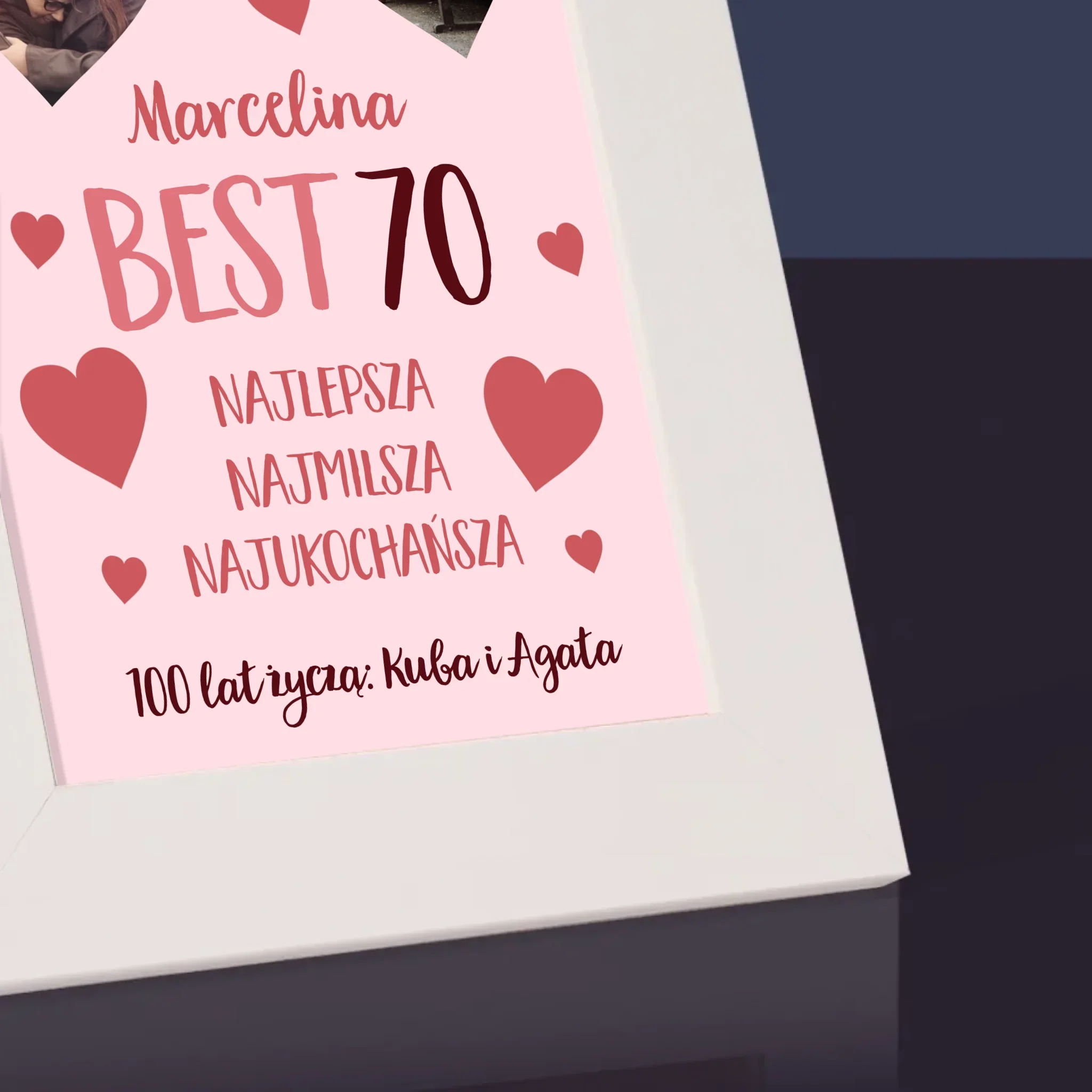 Fotokolaż: Best 70 - Ramka Na Zdjęcie - Image 3