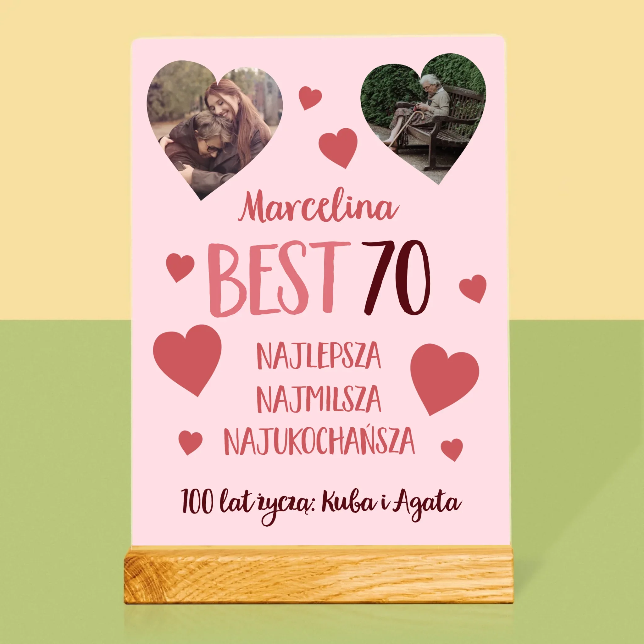 Fotokolaż: Best 70 - Wydruk Na Szkle Akrylowym - Image 3