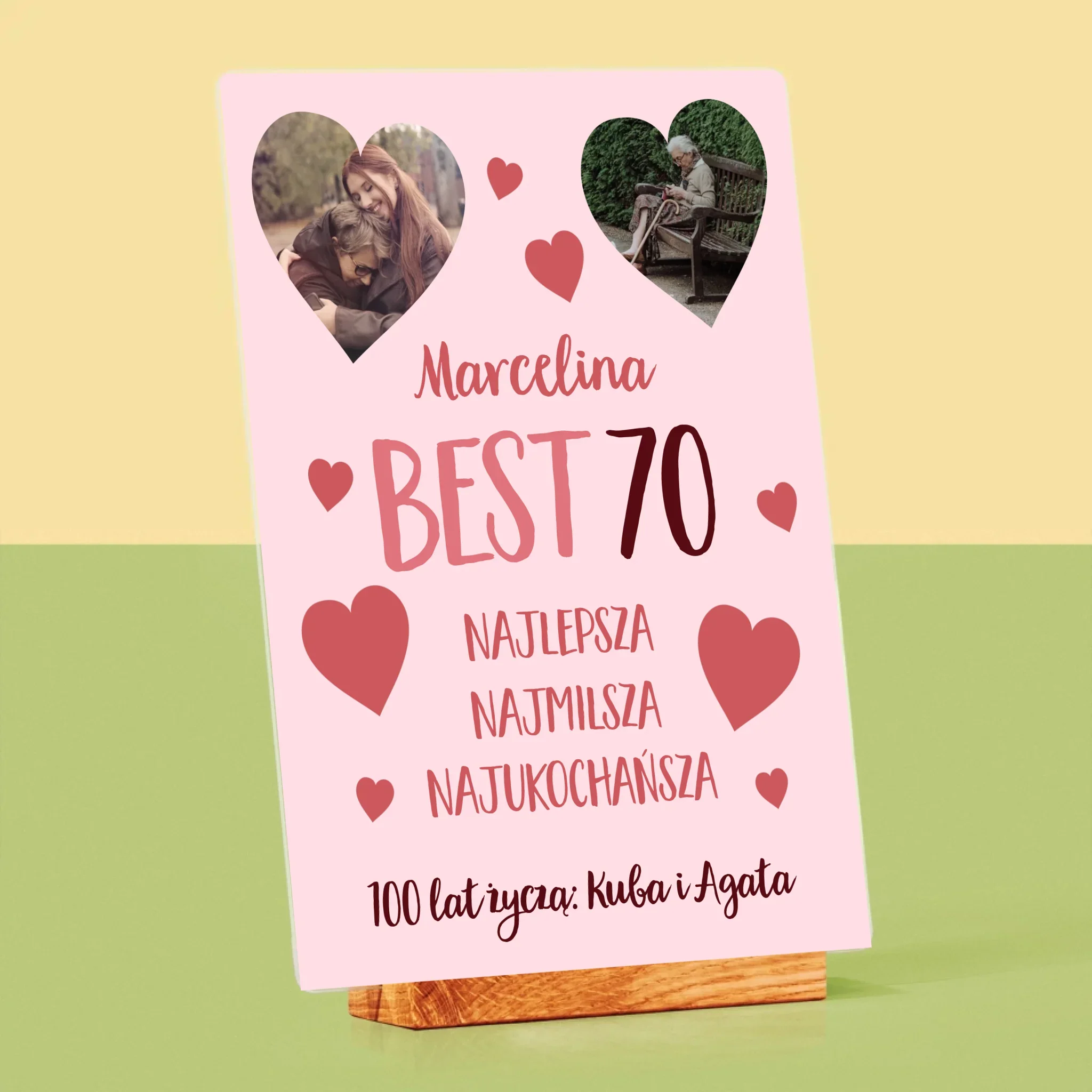 Fotokolaż: Best 70 - Wydruk Na Szkle Akrylowym - Image 4