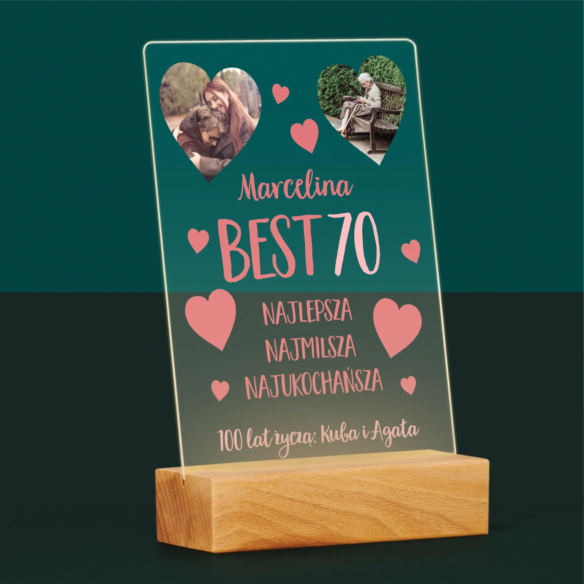 Fotokolaż: Best 70 - Wydruk Na Szkle Akrylowym - Image 5