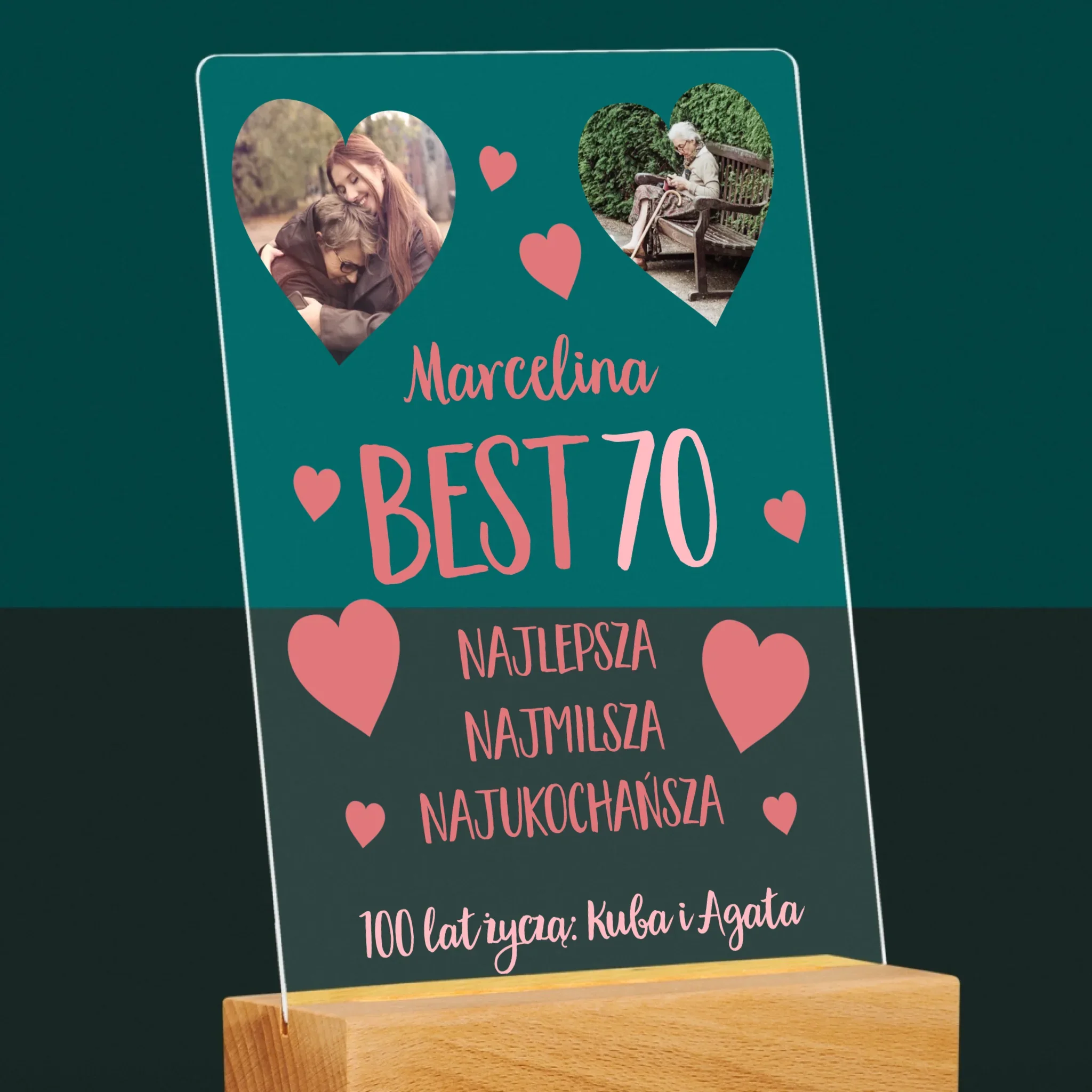 Fotokolaż: Best 70 - Wydruk Na Szkle Akrylowym - Image 6