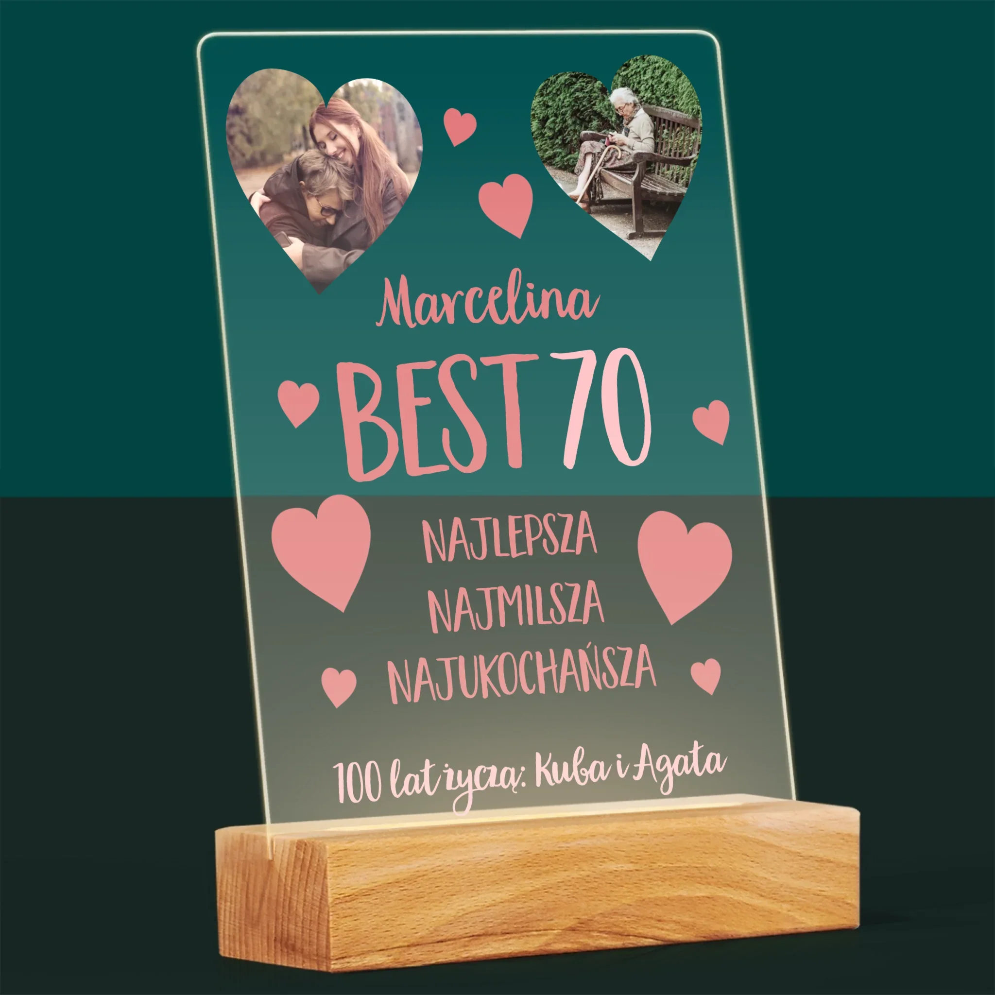 Fotokolaż: Best 70 - Wydruk Na Szkle Akrylowym - Image 8