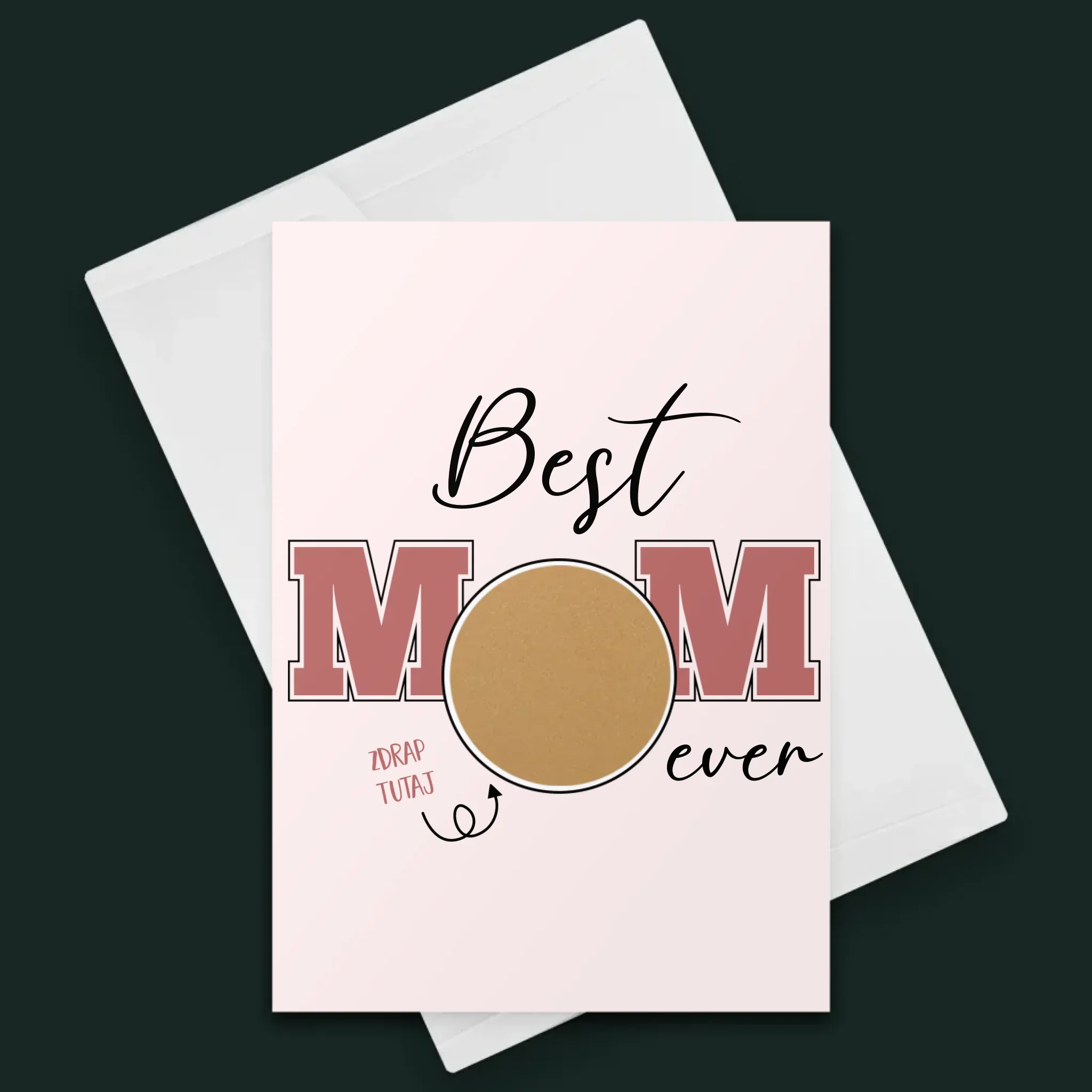 Fotokolaż: Best Mom Ever - Kartka z Życzeniami - Image 7