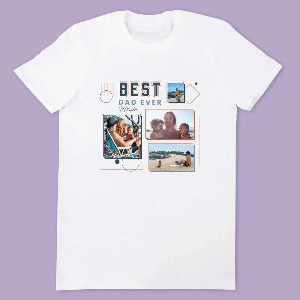 Fotokolaż: Best Parents Ever - Koszulki Dla Par - Image 5