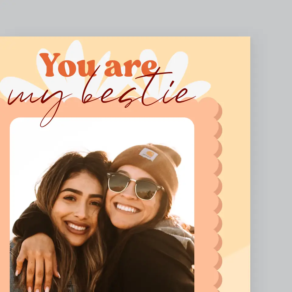 Fotokolaż: Besties - Wydruk Obramowany - Image 3