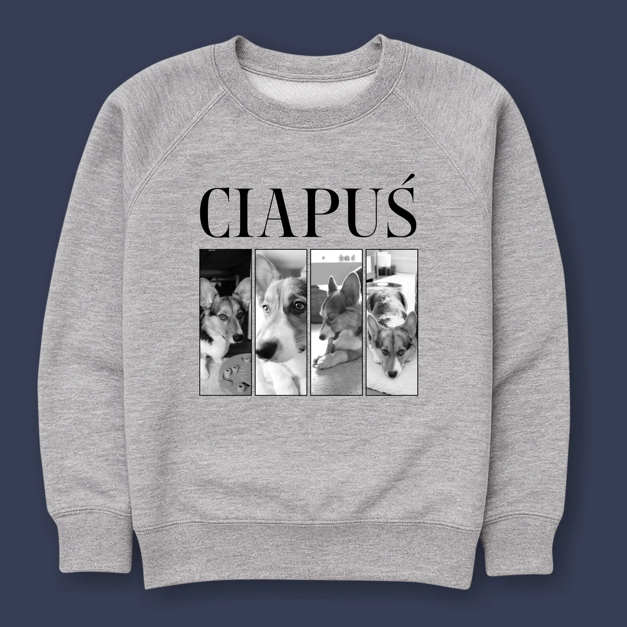 Fotokolaż: Bootleg Klasyczny z Pupilem - Bluza Męska z Kapturem - Image 10
