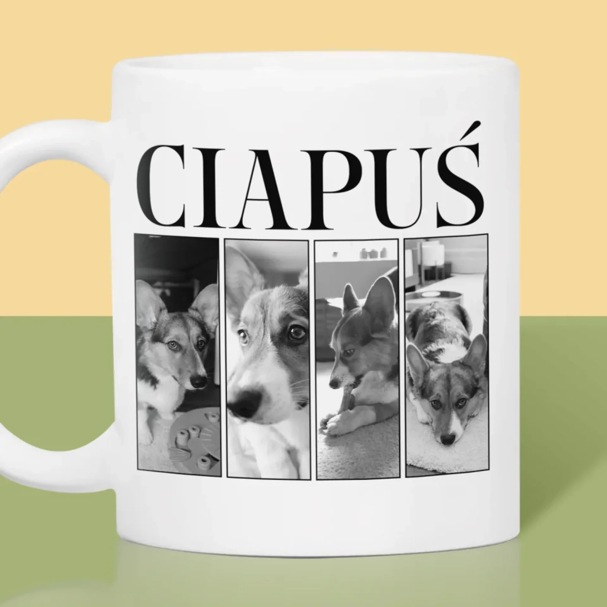 Fotokolaż: Bootleg Klasyczny z Pupilem - Kubek z Nadrukiem - Image 2