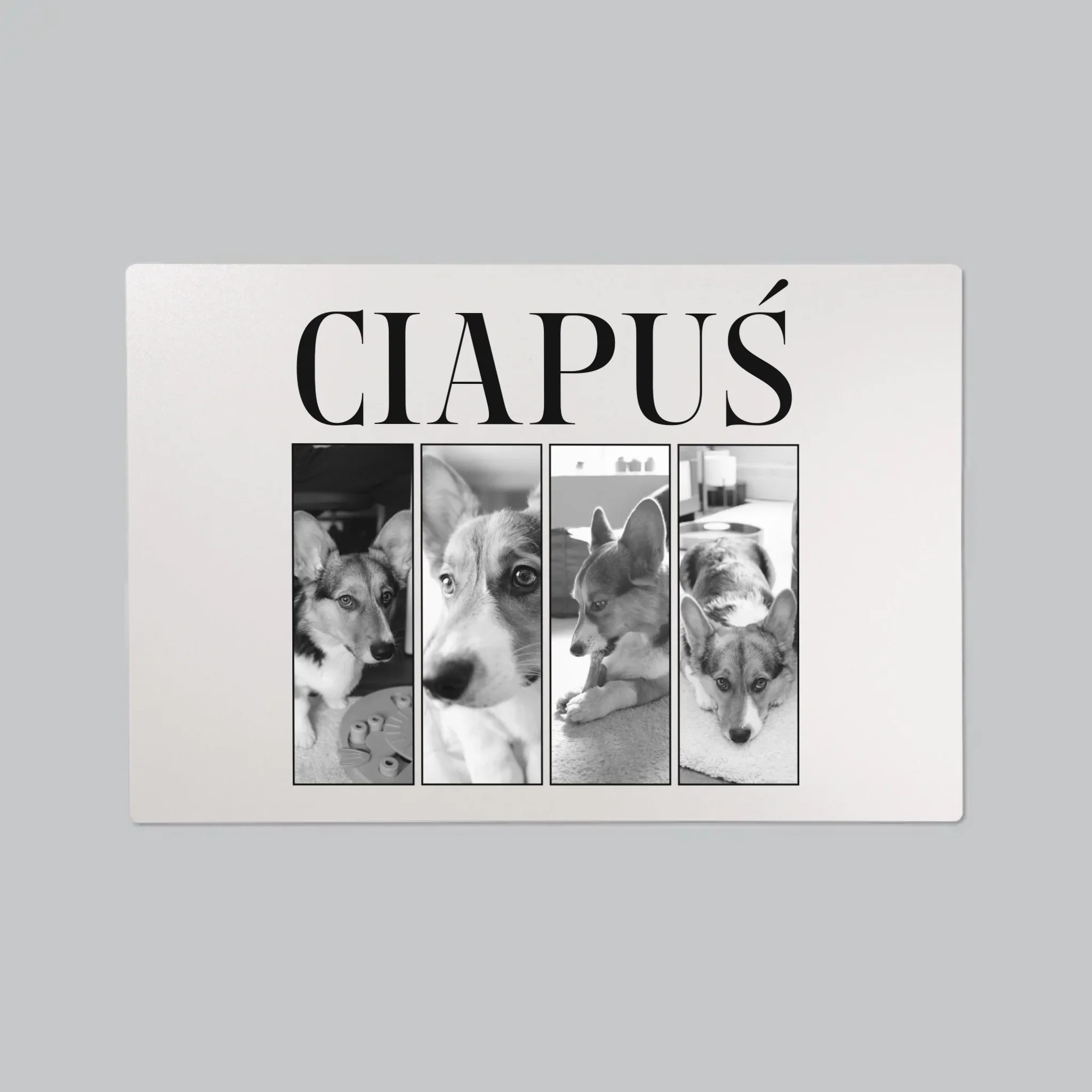 Fotokolaż: Bootleg Klasyczny z Pupilem - Podkładka Na Biurko - Image 2