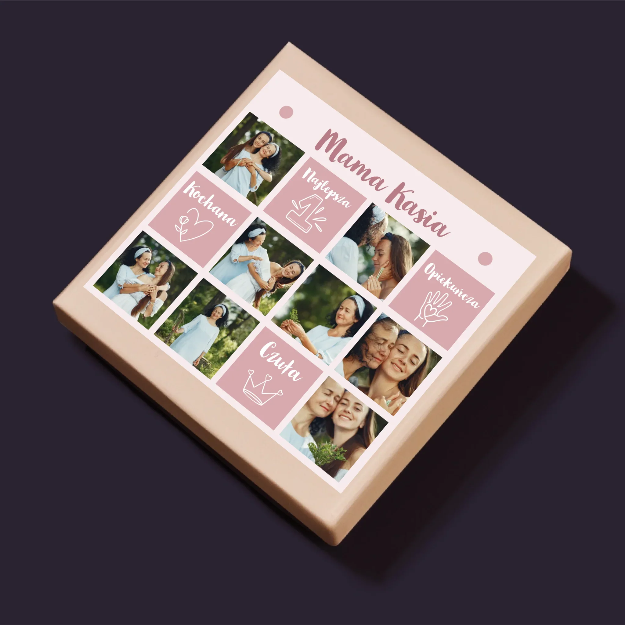 Fotokolaż: Cechy Mamy - Personalizowane Puzzle - Image 5