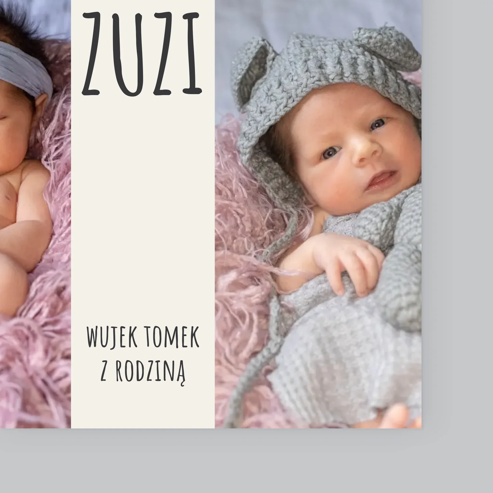 Fotokolaż: Chrzest Święty Krzyż - Wydruk Obramowany - Image 4