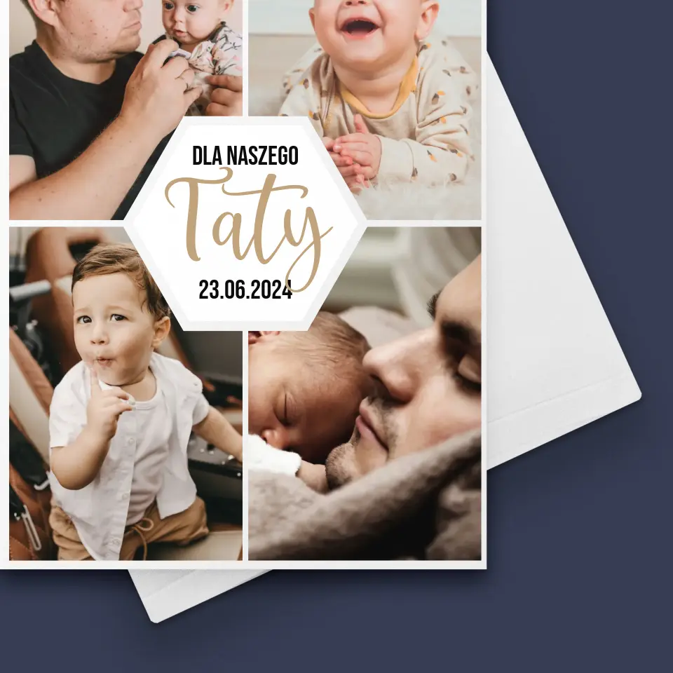 Fotokolaż: Dla Naszego Taty - Kartka z Życzeniami - Image 4