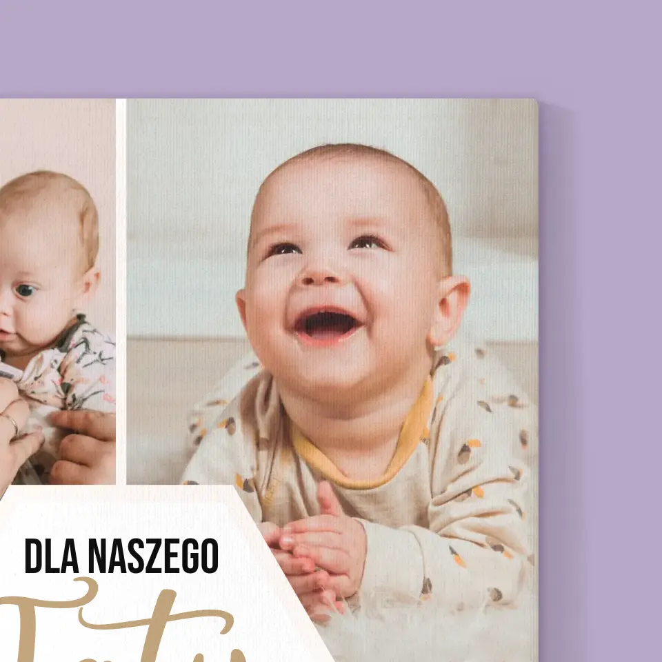 Fotokolaż: Dla Naszego Taty - Wydruk Obramowany - Image 14