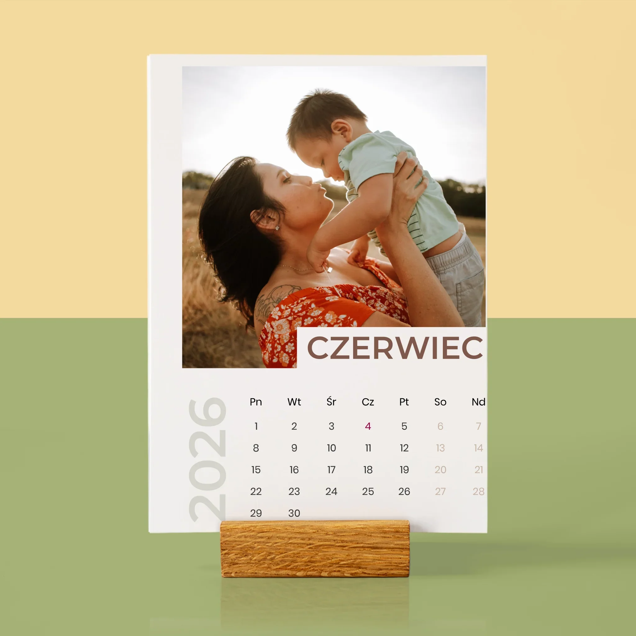 Fotokolaż: Dla Taty - Kalendarz Na Biurko z Podstawką - Image 5