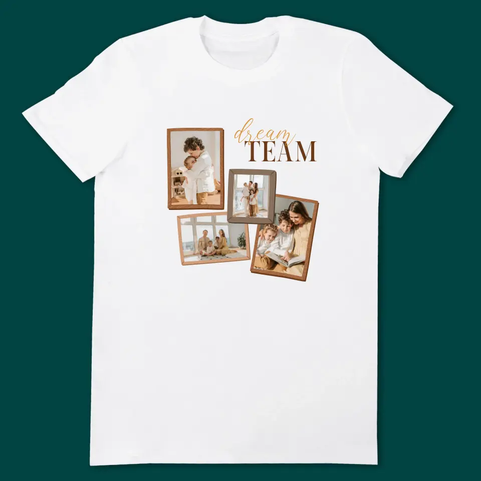 Fotokolaż: Dream Team - Koszulki Dla Par - Image 5